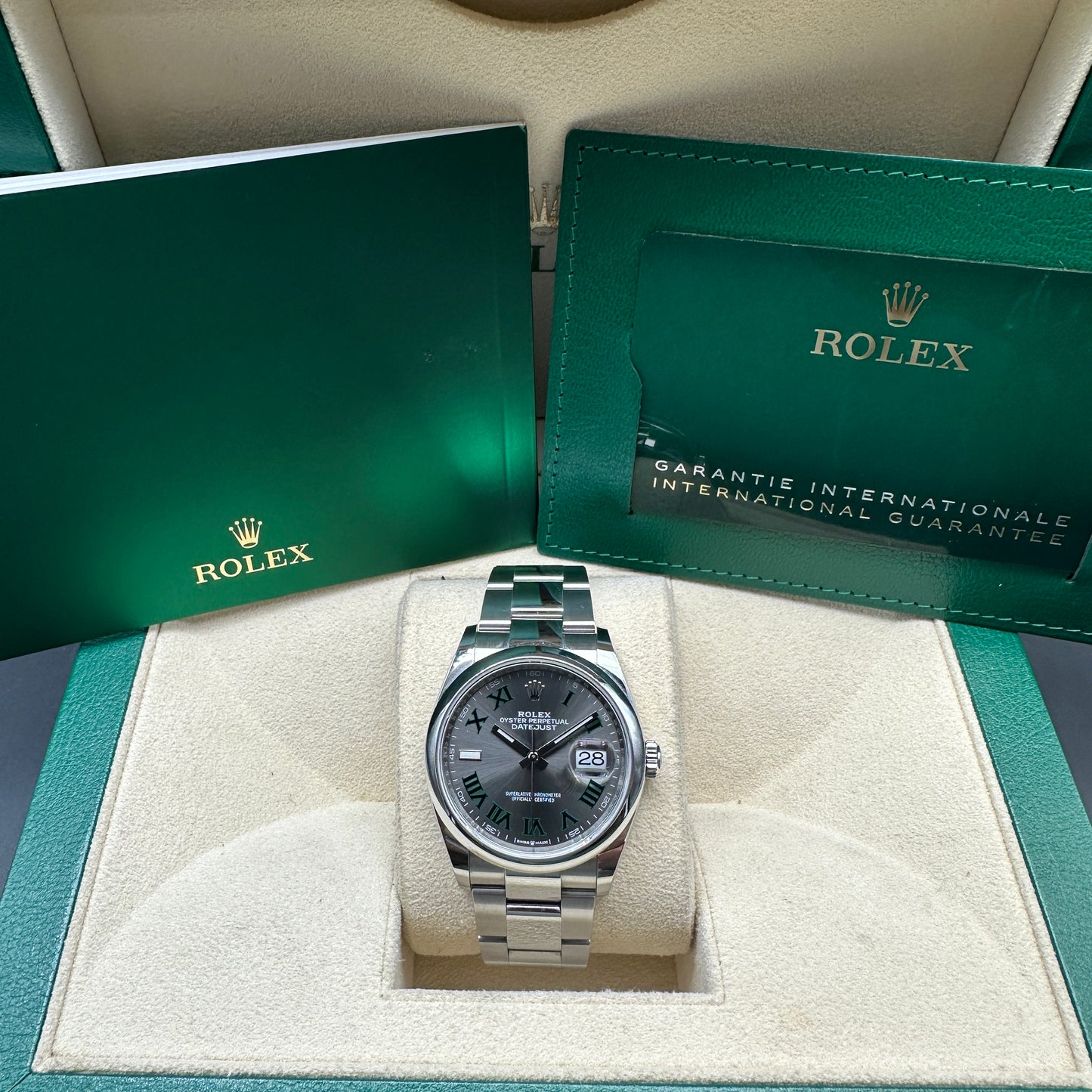 ROLEX DATEJUST 36mm 126200 FULL SET2021