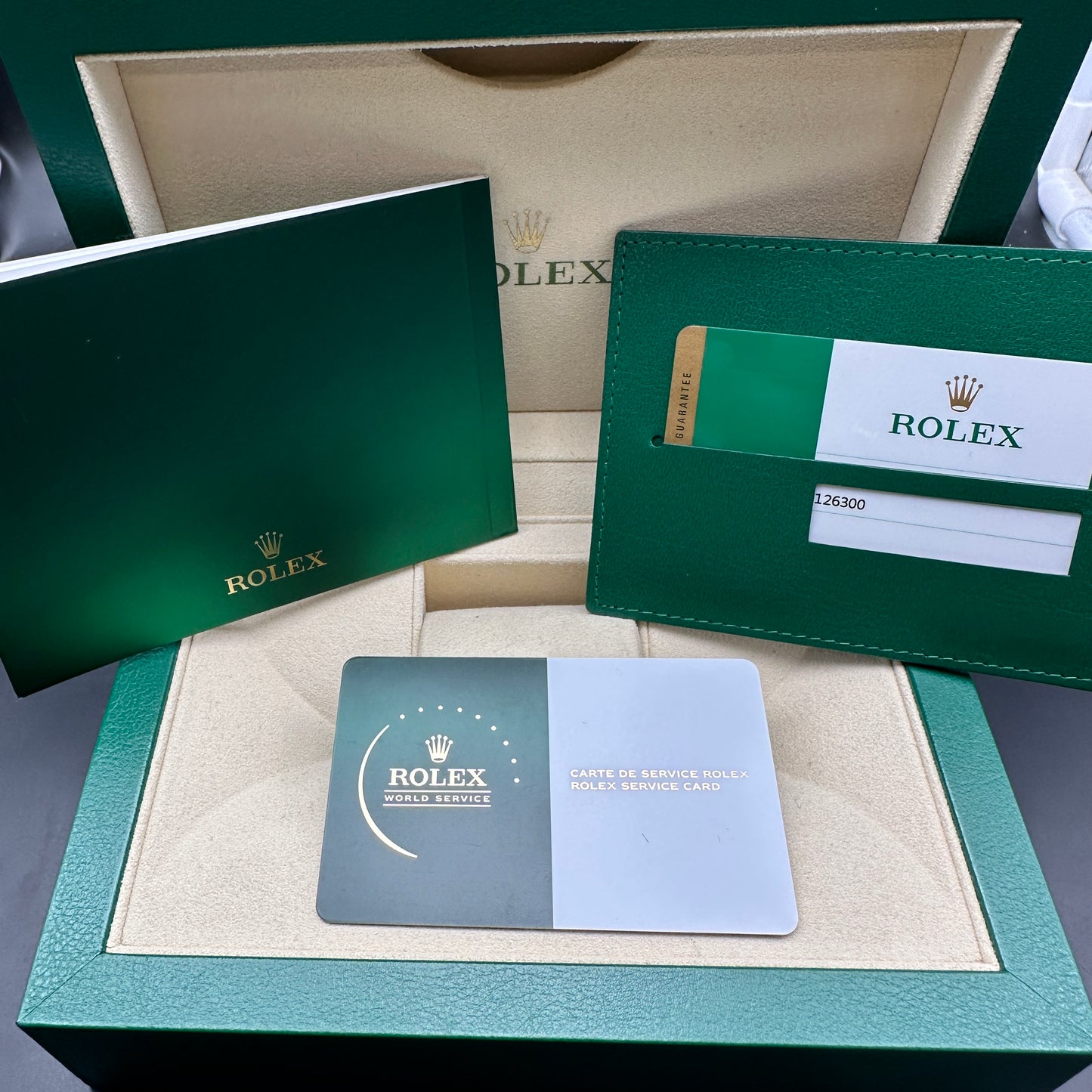 ROLEX DATEJUST 41mm 126300 FULL SET 2019