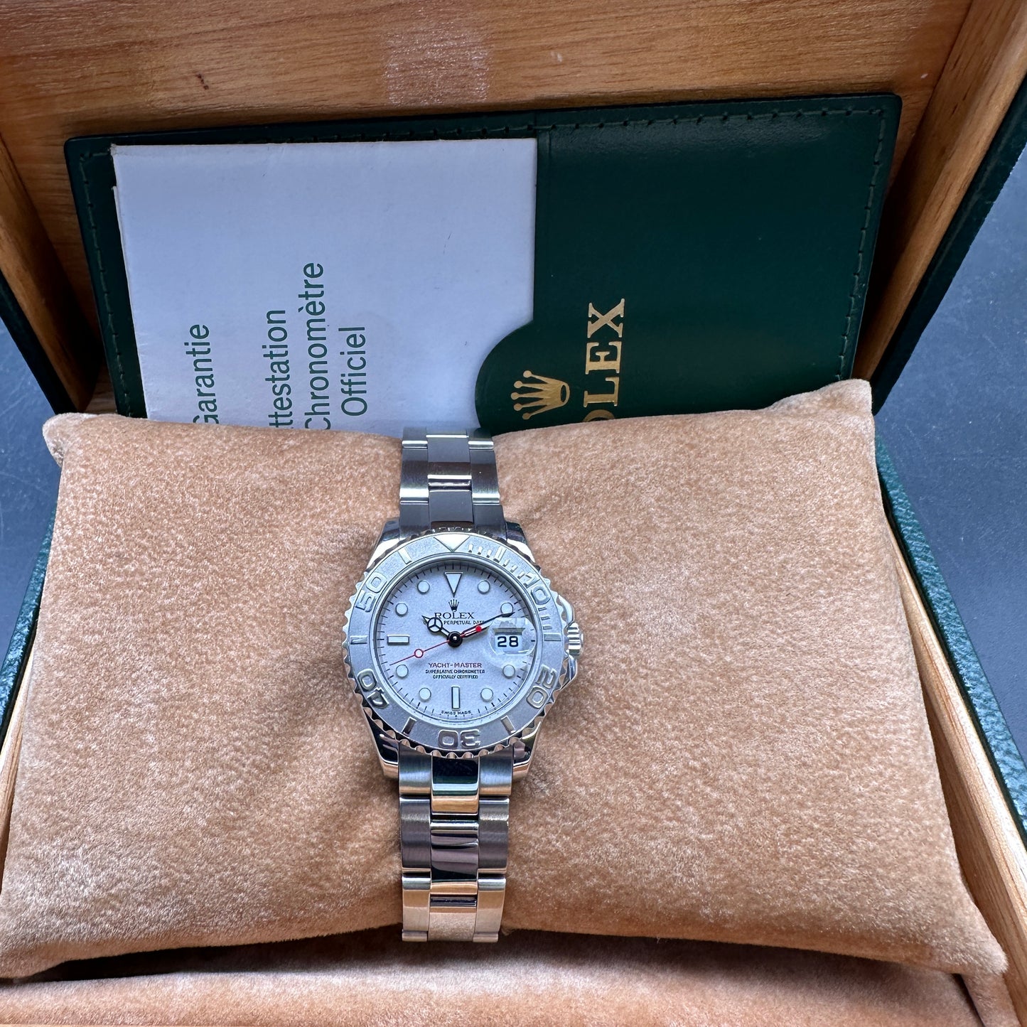 ROLEX YACHT-MASTER 29mm 169622 FULL SET 2002
