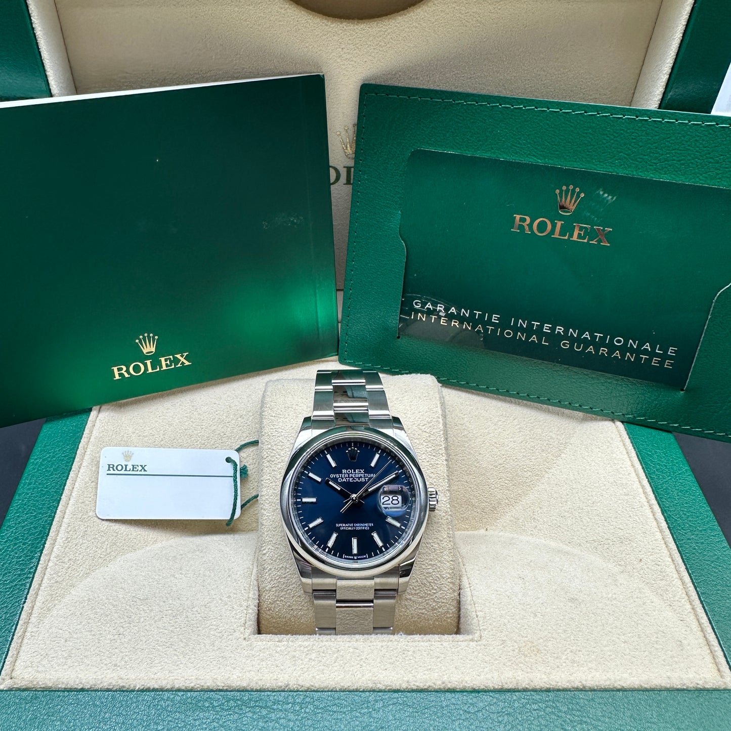 ROLEX DATEJUST 36mm 126200 FULL SET 2021