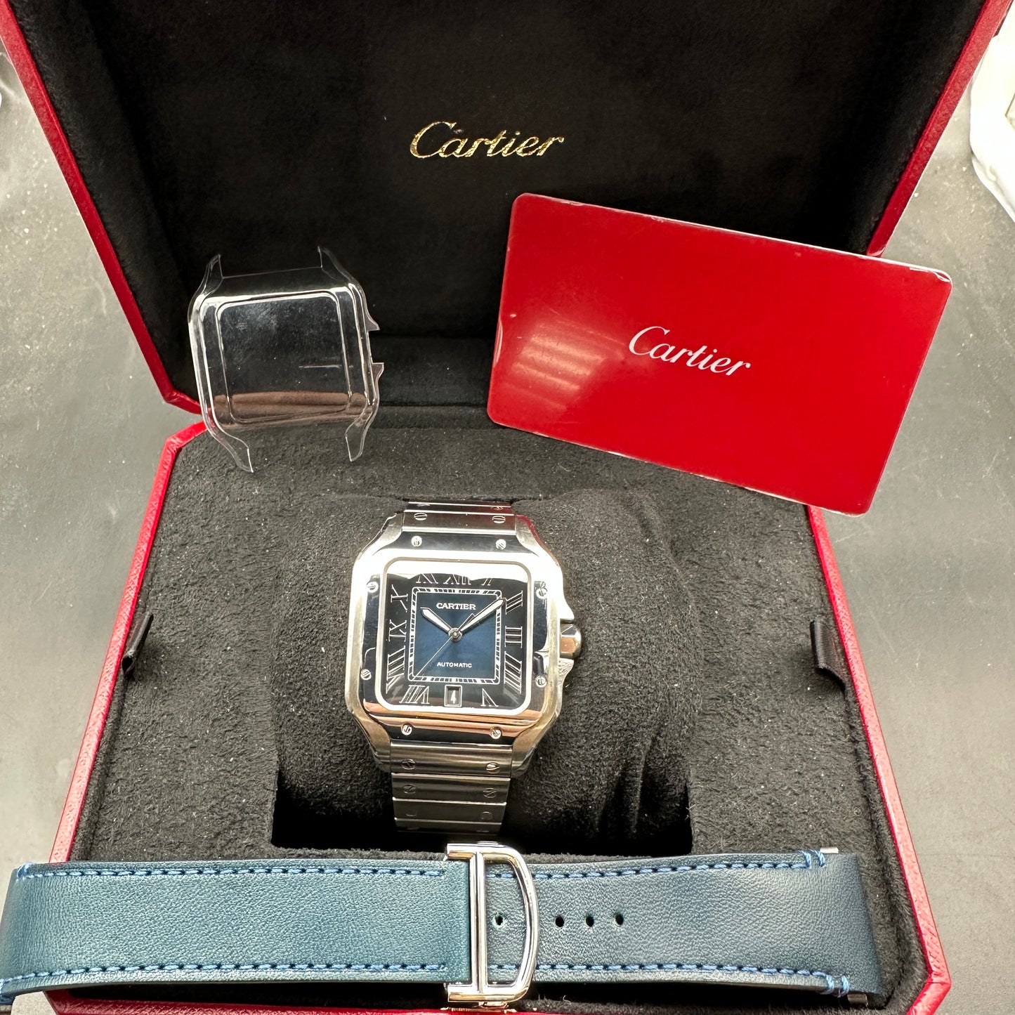 CARTIER SANTOS LARGE WSSA0030 FULL SET 2021