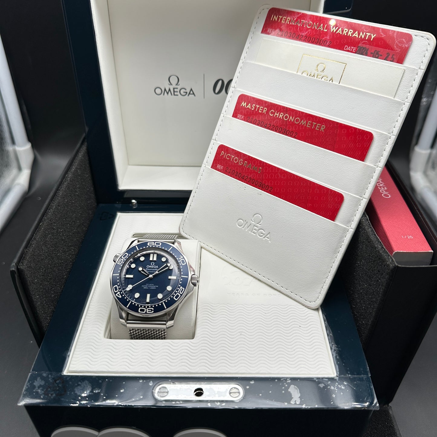 OMEGA SEAMASTER 300M JAMES BOND FULL SET 2024