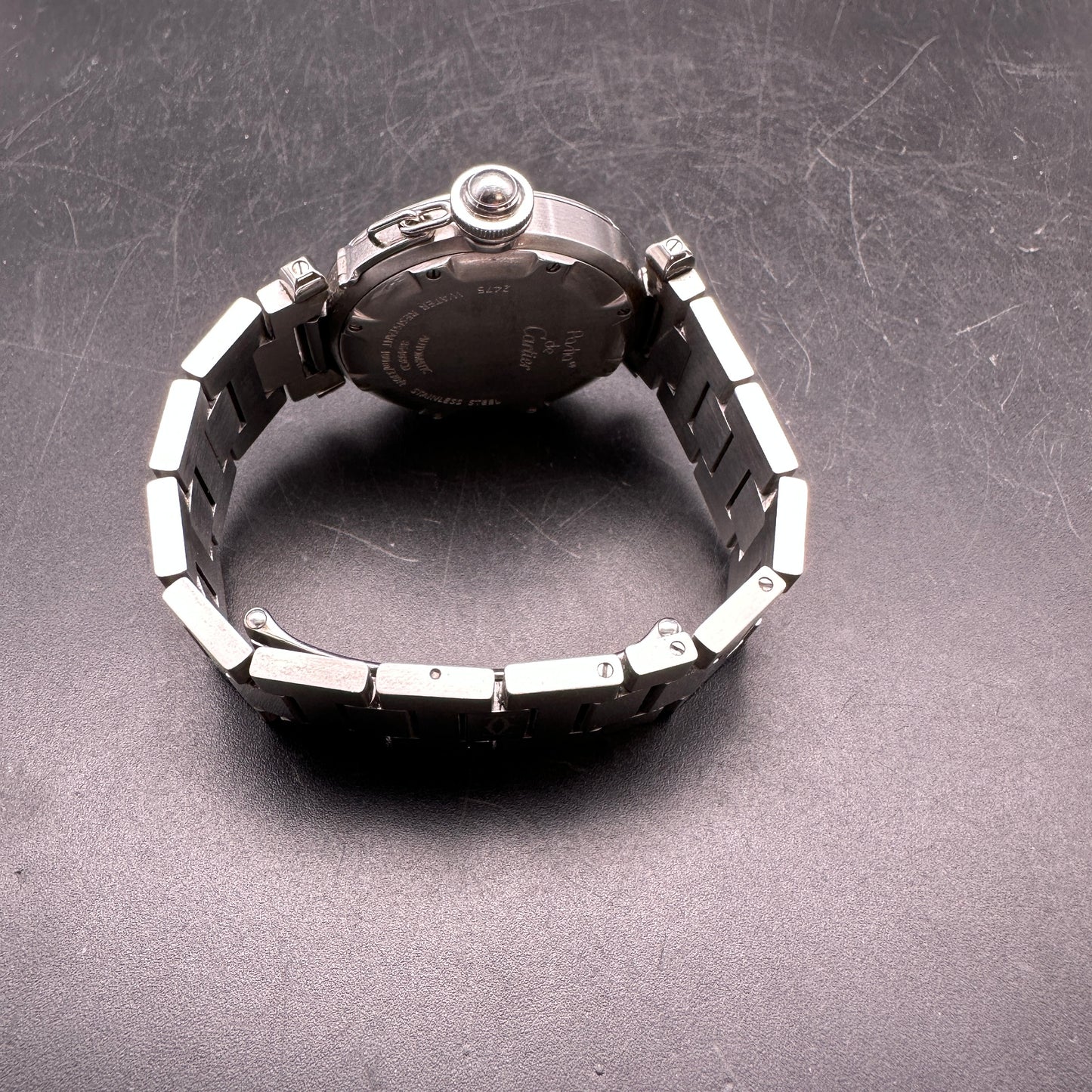 CARTIER PASHA GRAN DATA 35mm 2475 FULL SET 2000