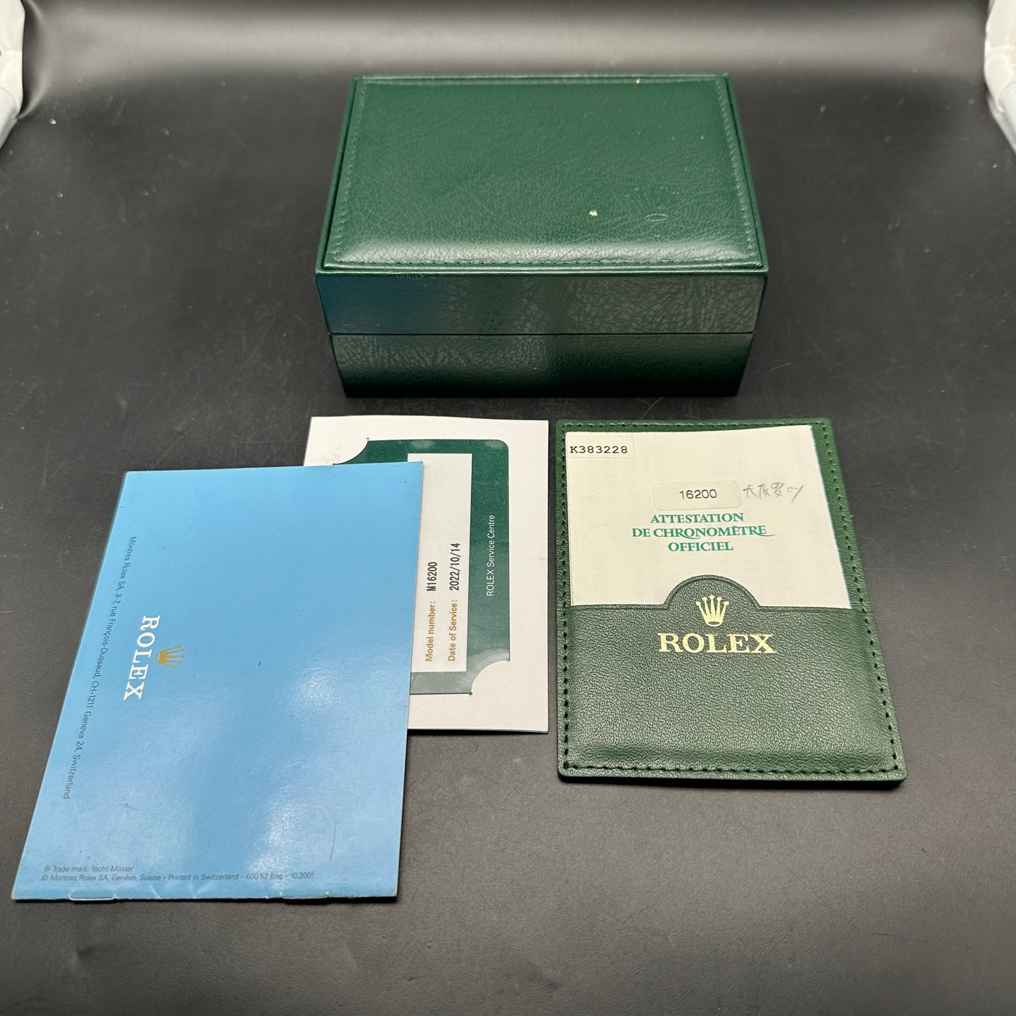 ROLEX DATEJUST 36mm 16200 FULL SET 2001