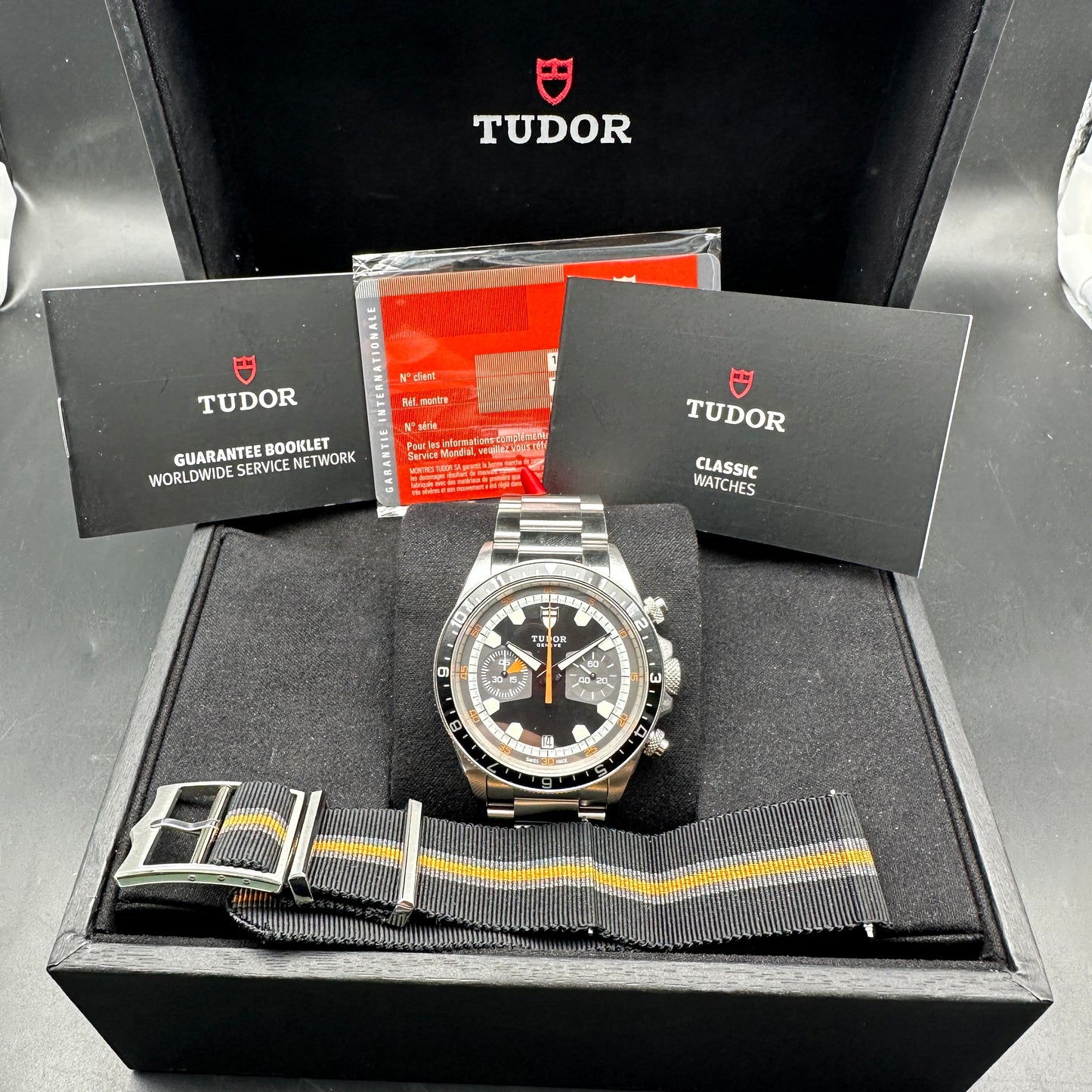 TUDOR HERITAGE CHRONO 42mm 70330N FULL SET 2010