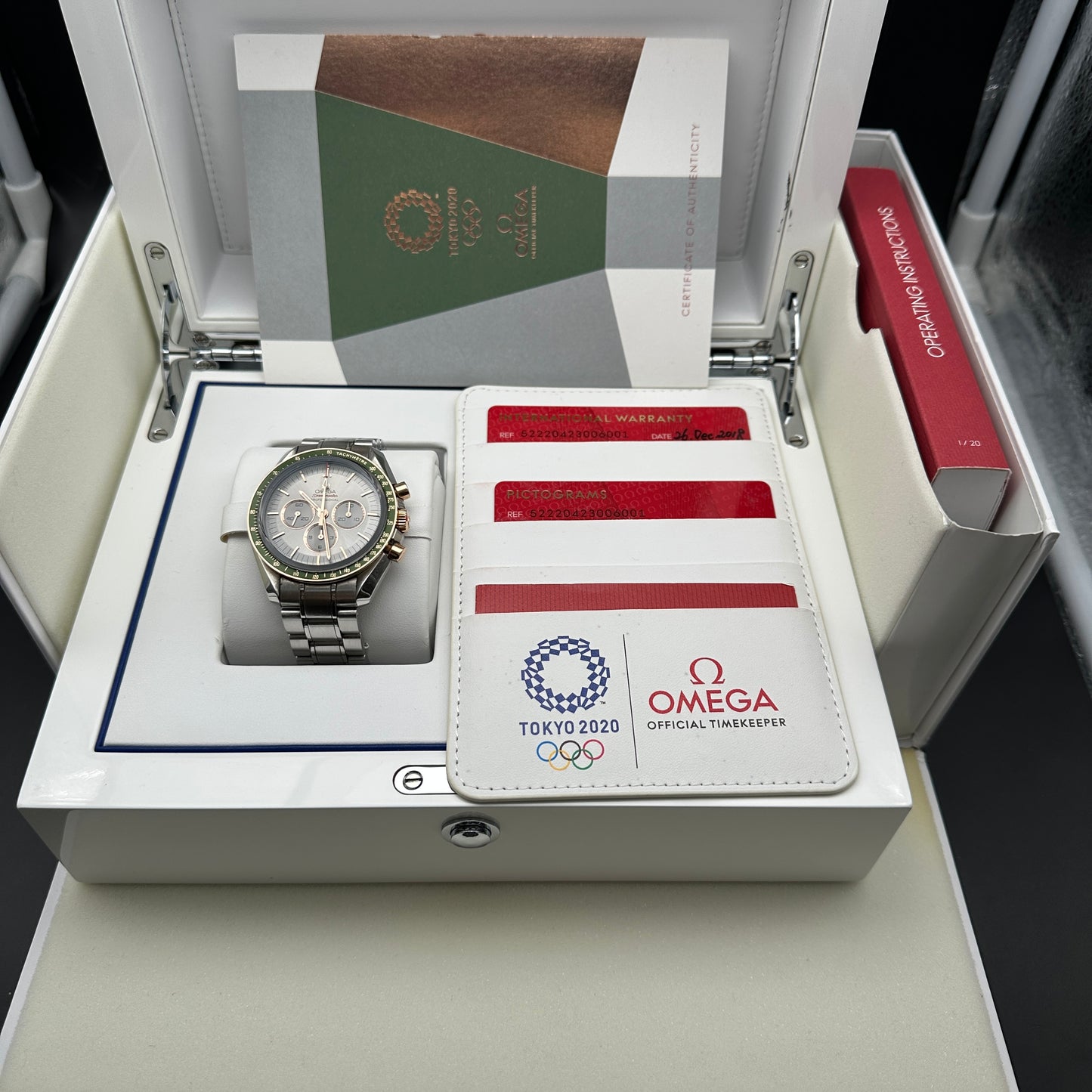 OMEGA SPEEDMASTER TOKYO 42mm FULL SET 2018