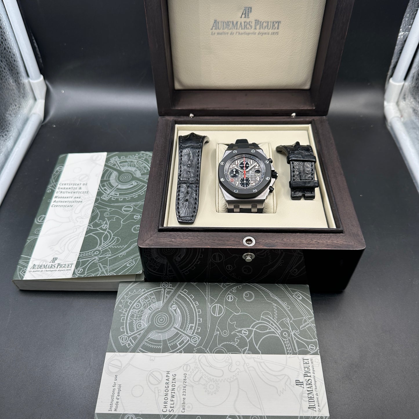 AUDEMARS PIGUET OFFSHORE CHRONO 42mm LTD. EDITION 100 PEZZI 26082TK FULL SET 2008