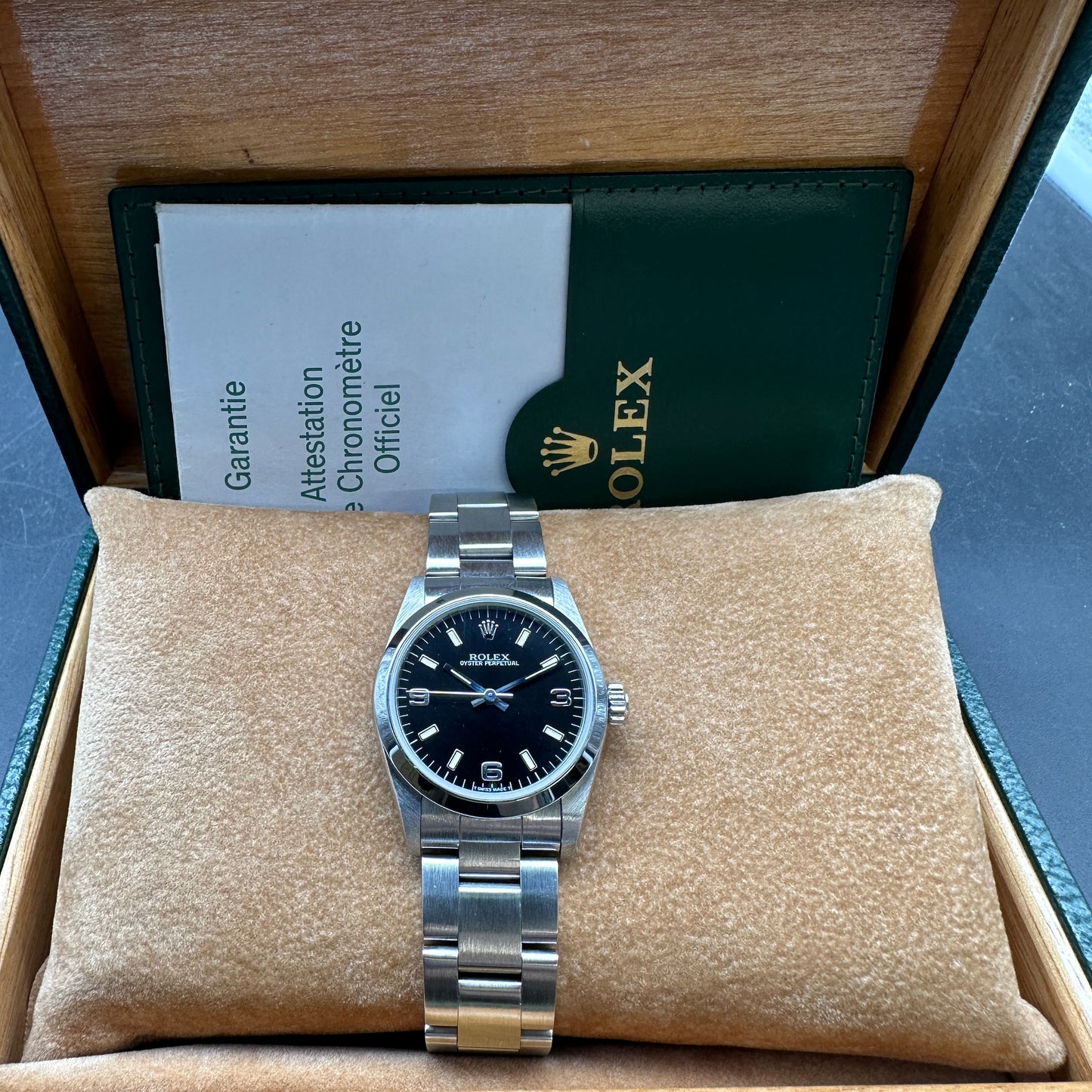 ROLEX OYSTER PERPETUAL 31mm 67480 FULL SET 1998