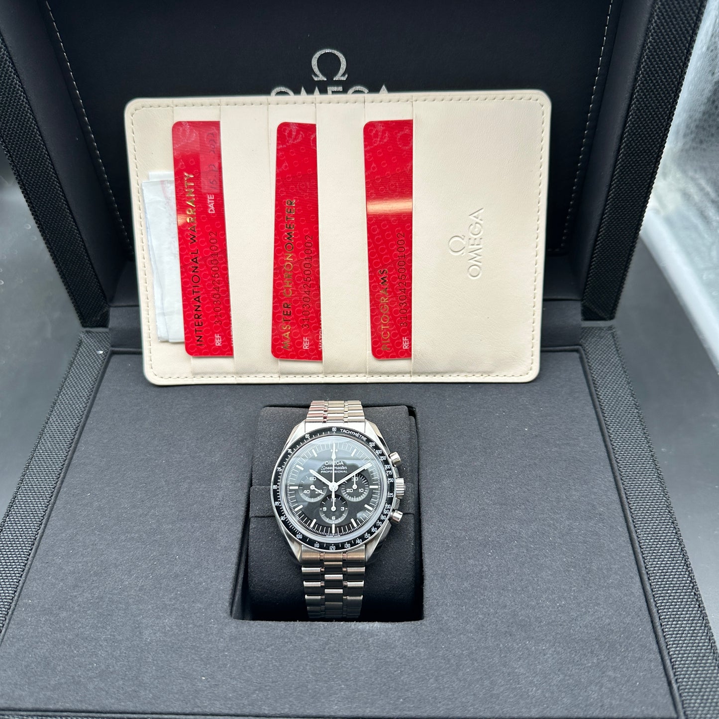OMEGA SPEEDMASTER MOONWATCH DOPPIO ZAFFIRO FULL SET 2022