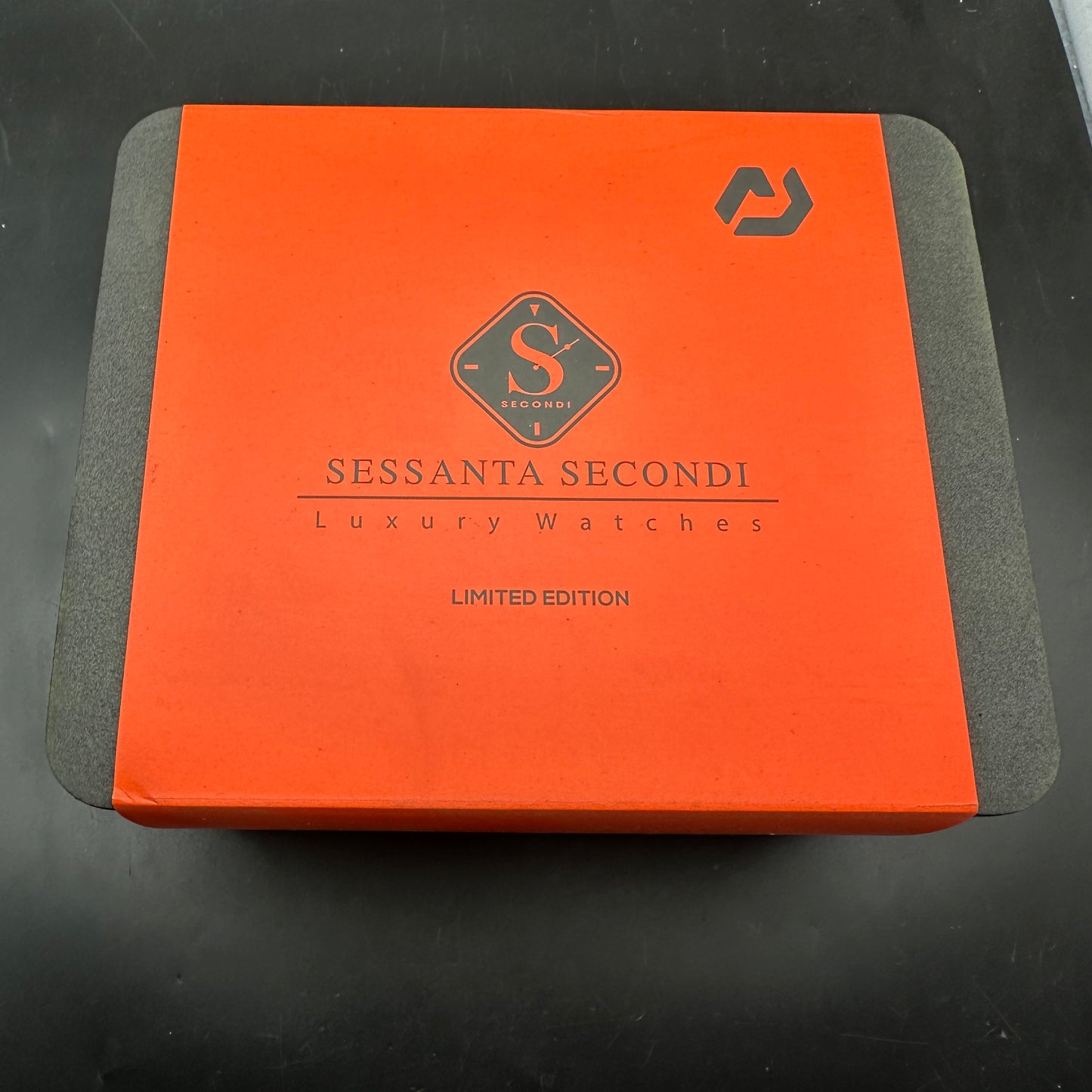 SESSANTA SECONDI WATCH LAVA ORANGE LIMITED EDITION 60 PEZZI
