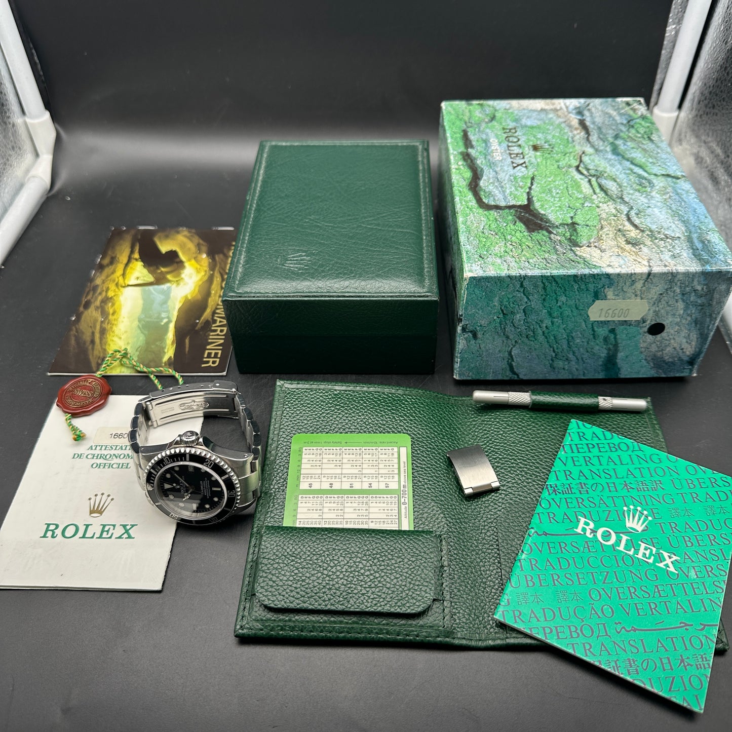 ROLEX SEA-DWELLER 16600 FULL SET 1999 CON TOOLKIT