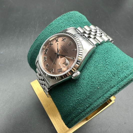 ROLEX DATEJUST 36MM 16234 FULL SET 1996