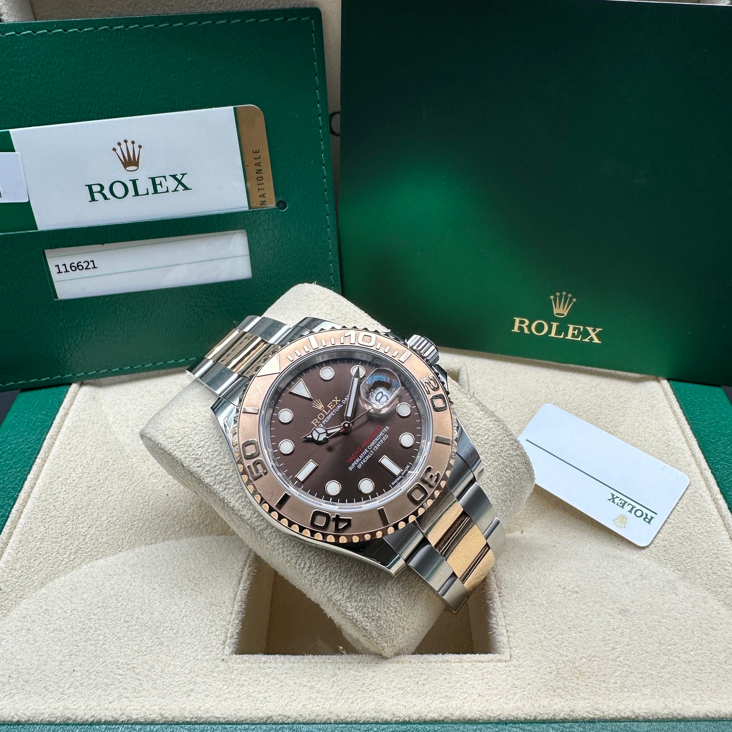 ROLEX YACHTMASTER 40mm 116621 FULL SET 2017