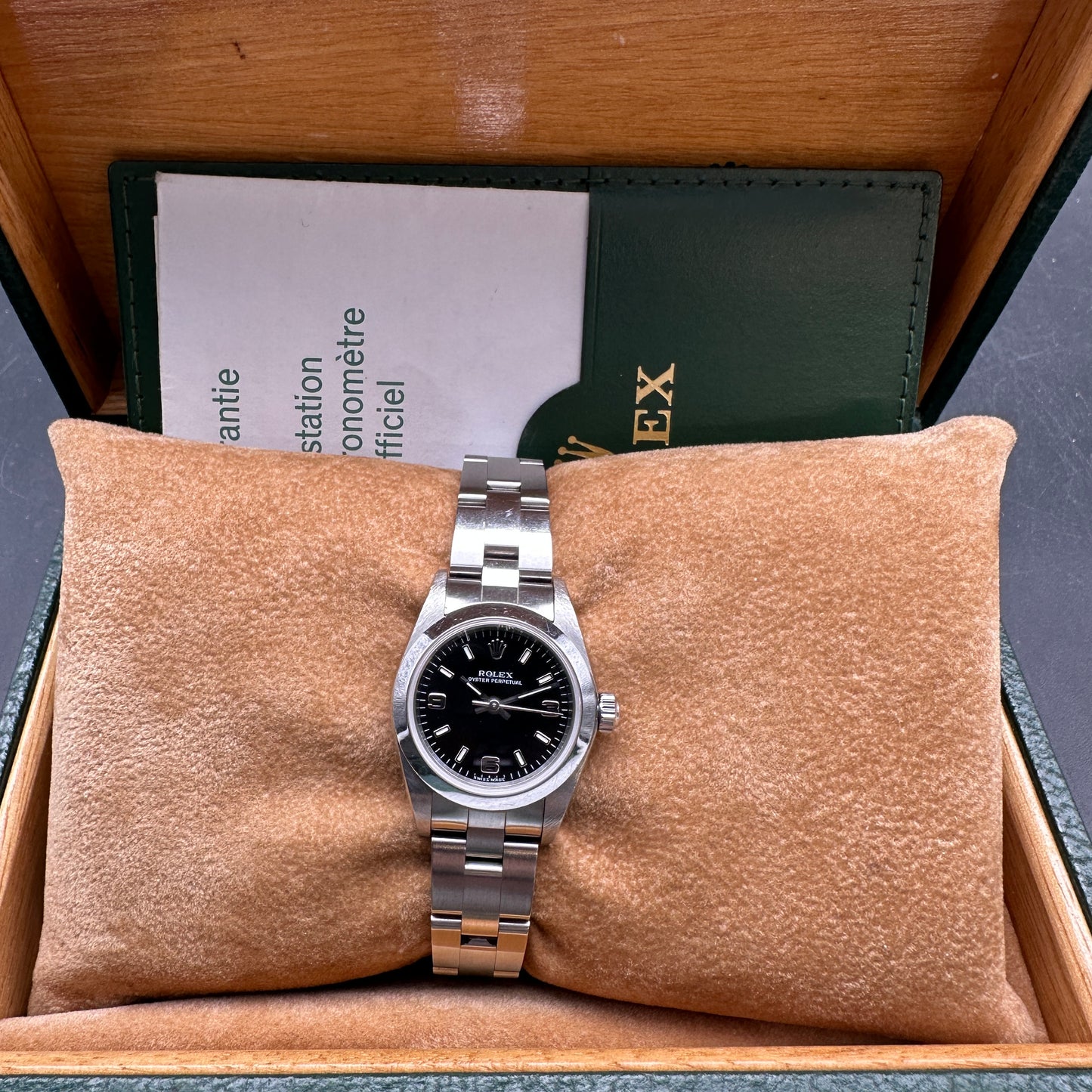 ROLEX OYSTER PERPETUAL 26mm 76080 FULL SET 2002