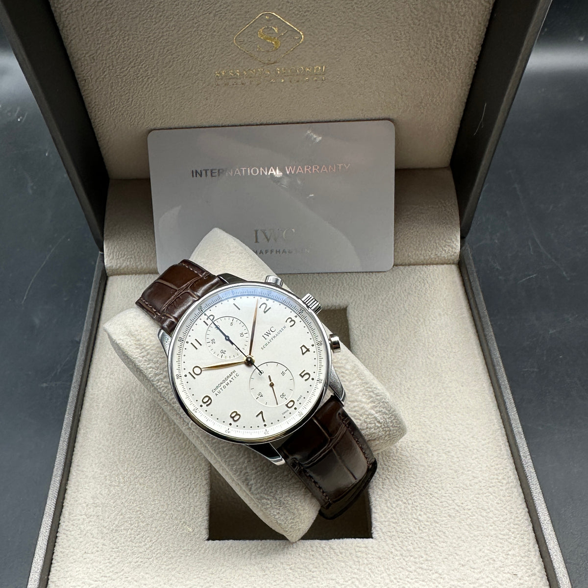 IWC PORTUGIESER 41MM IW371445 GARANZIA IWC 2015