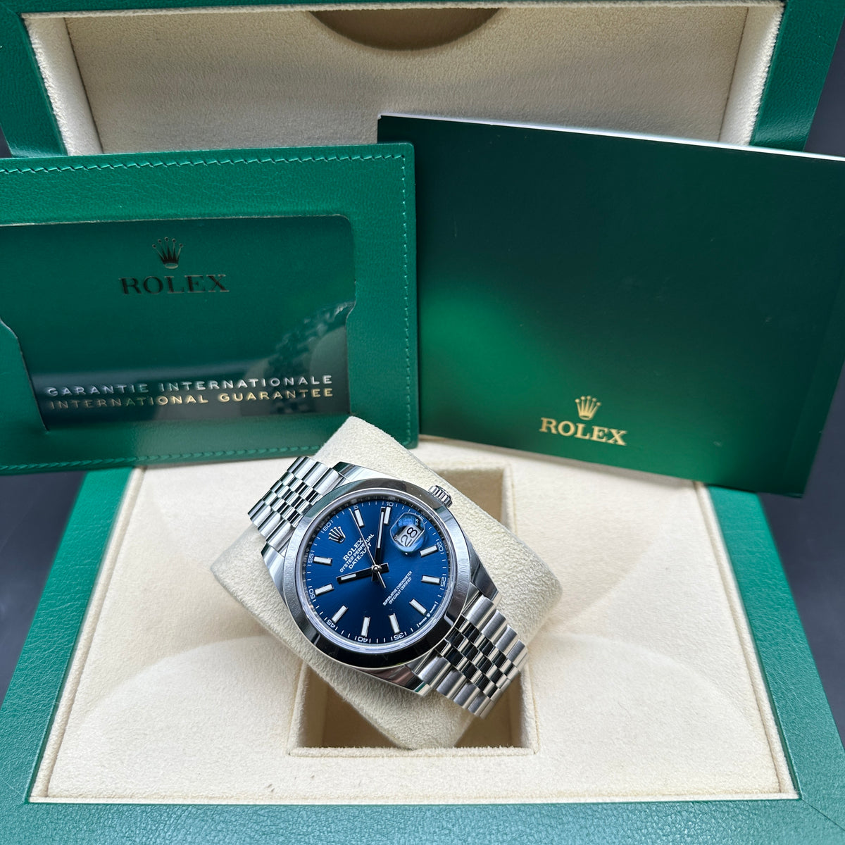 ROLEX DATEJUST 41mm 126300 FULL SET 2022