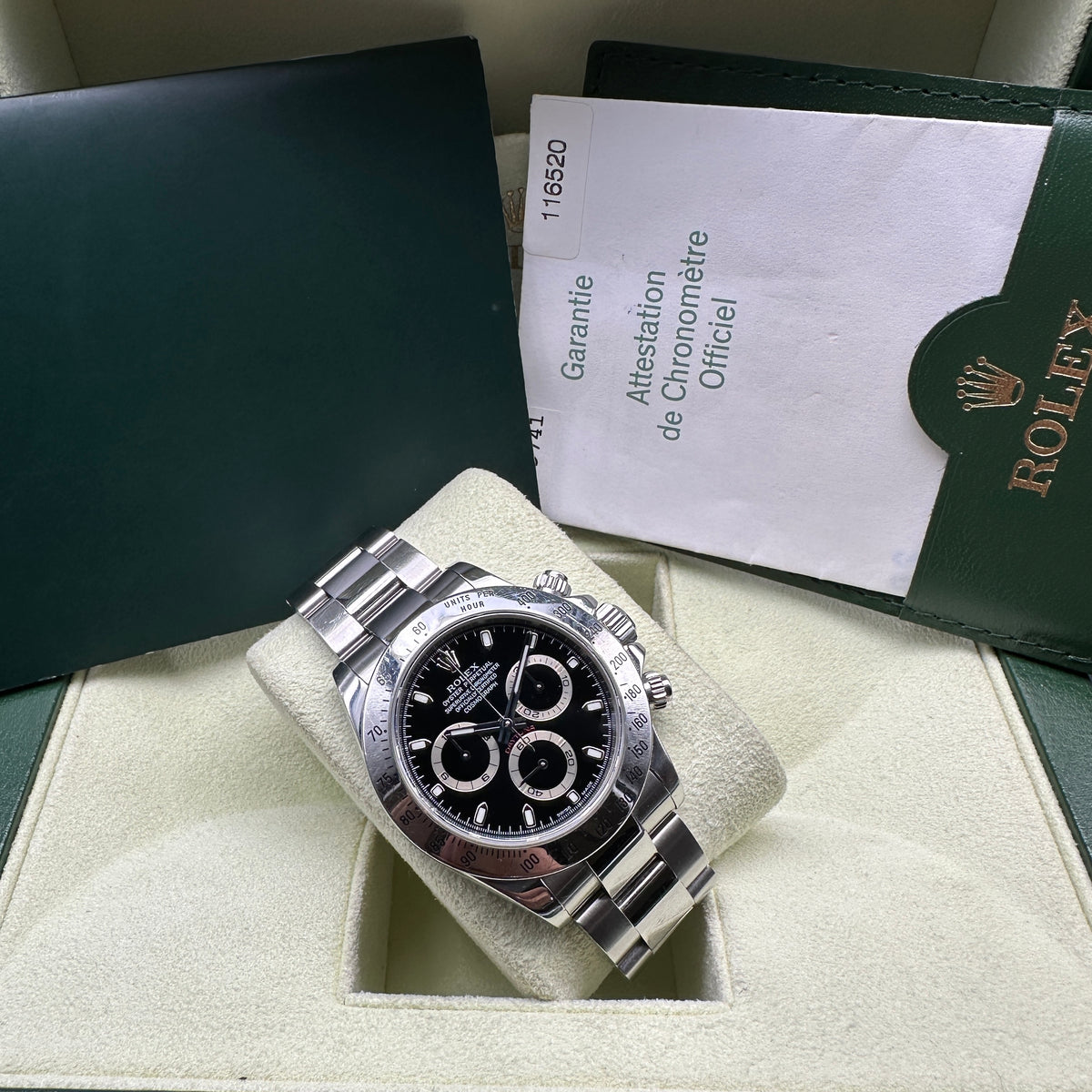 ROLEX DAYTONA 40mm 116520 FULL SET 2005