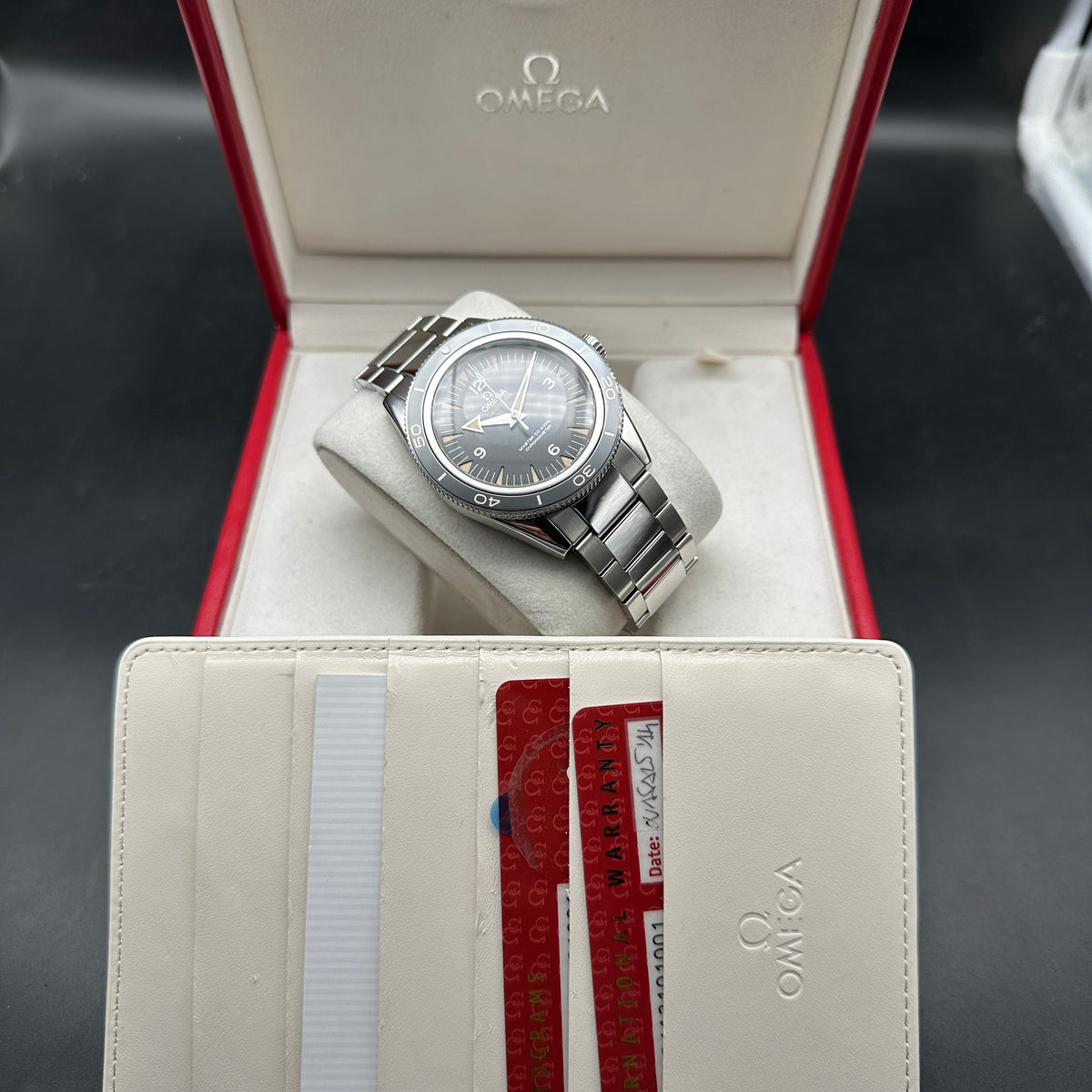 OMEGA SEAMASTER LIQUID METAL 41mm FULL SET 2014