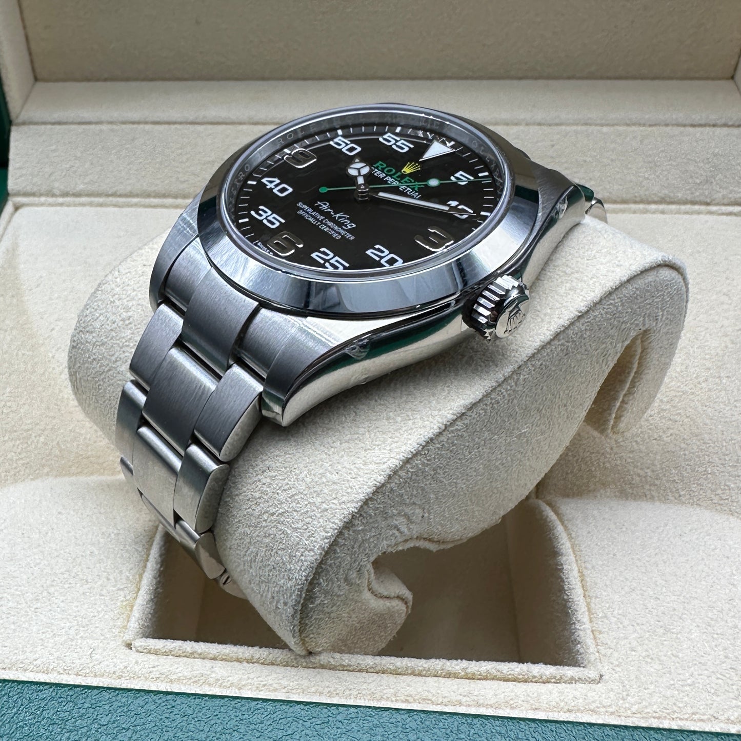 ROLEX AIRKING 40mm 116900 FULL SET ITALIA 2016