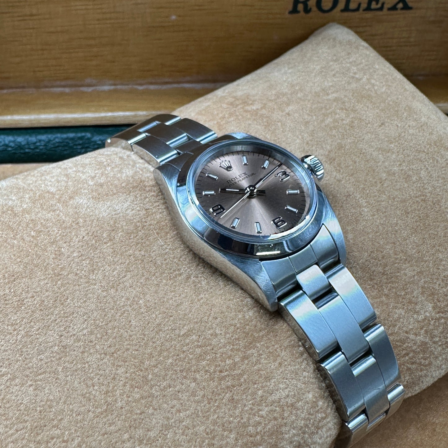 ROLEX OYSTER PERPETUAL 26mm 67180 FULL SET 1996