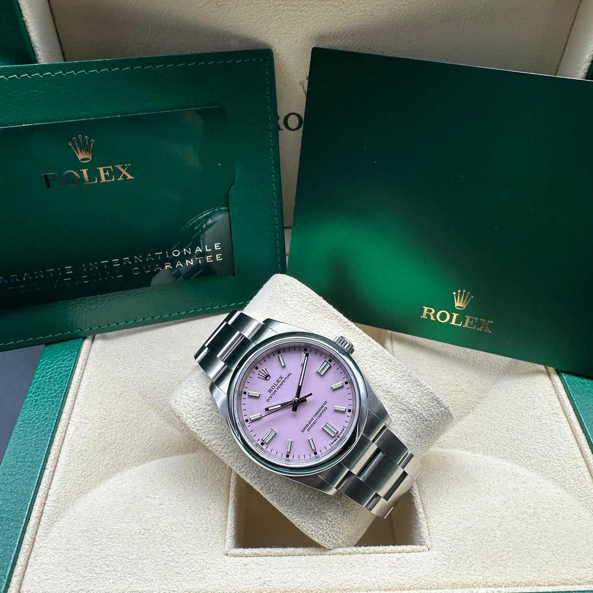 ROLEX OYSTER PERPETUAL 36mm 126000 FULL SET 2021