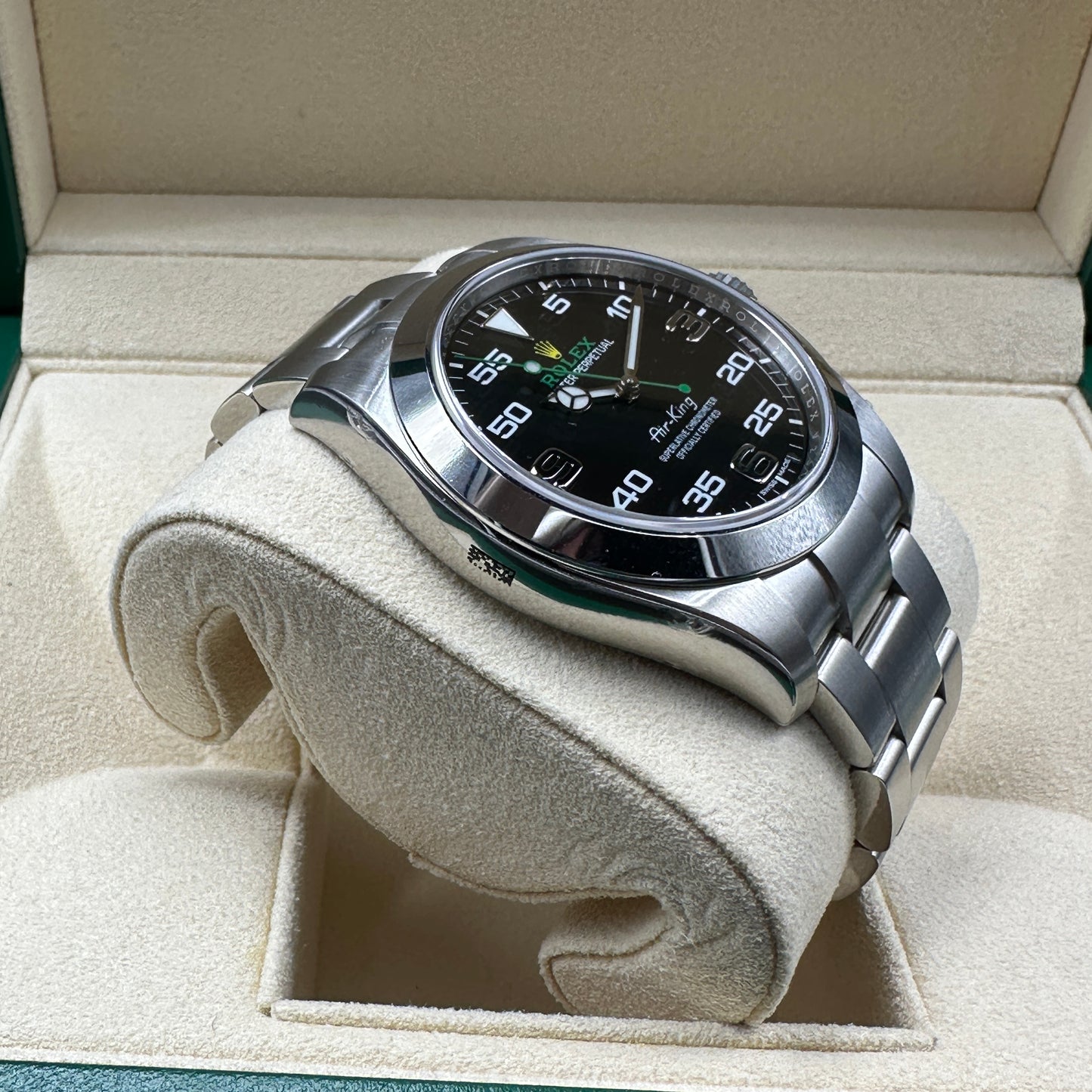 ROLEX AIRKING 40mm 116900 FULL SET ITALIA 2016