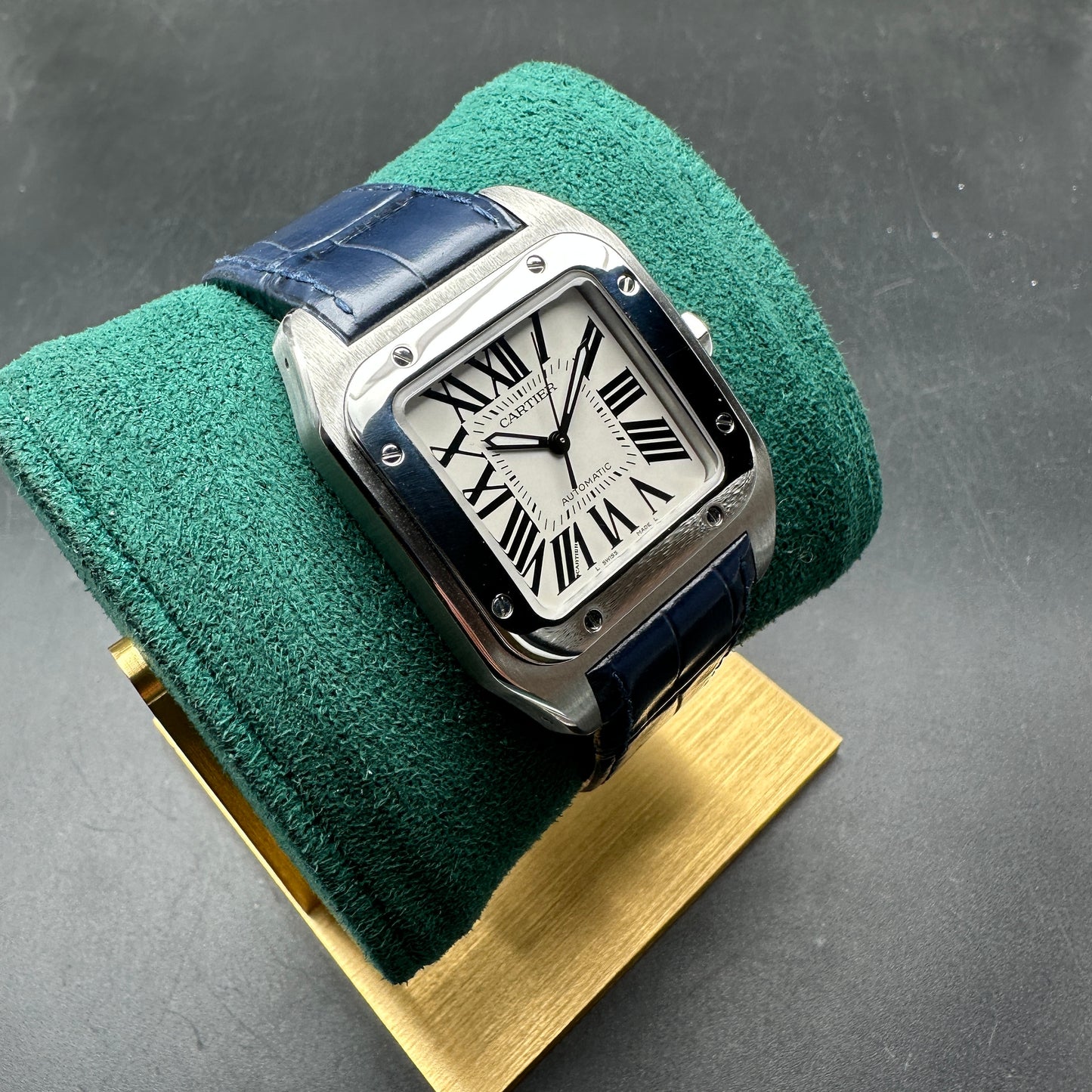 CARTIER SANTOS 100 2878 FULL SET 2012