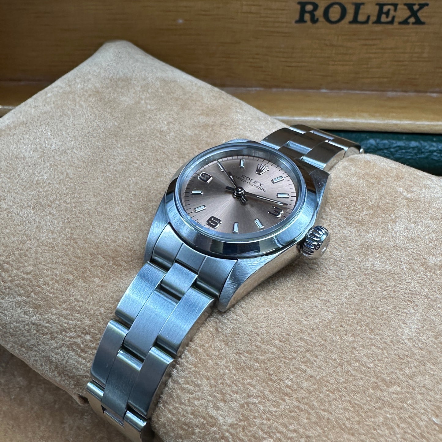 ROLEX OYSTER PERPETUAL 26mm 67180 FULL SET 1996