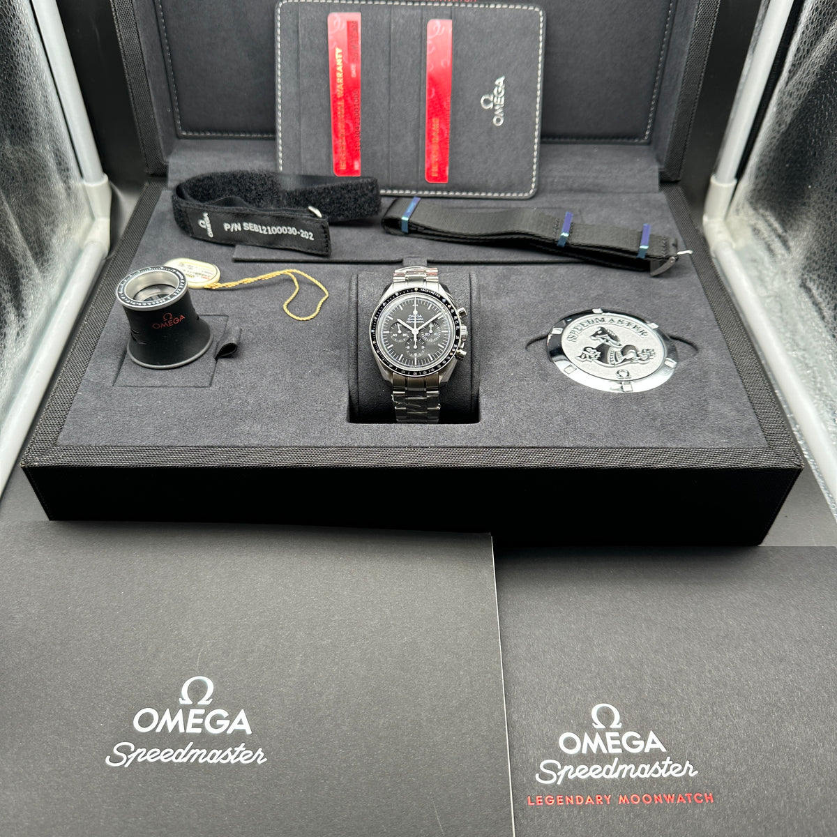 OMEGA SPEEDMASTER MOONWATCH 42mm BIG BOX ESALITE FULL SET 2020