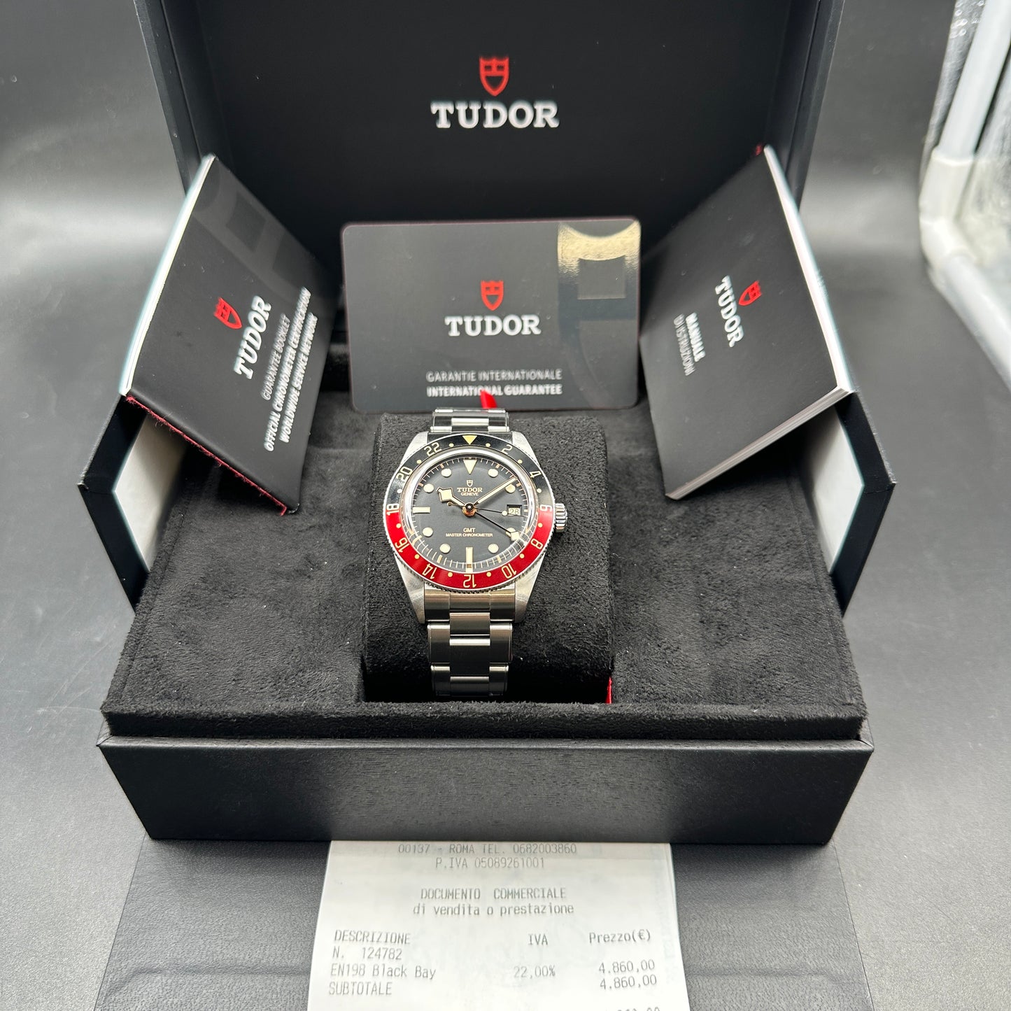 TUDOR BLACK BAY 58 GMT 39mm FULL SET ITALIA 2025