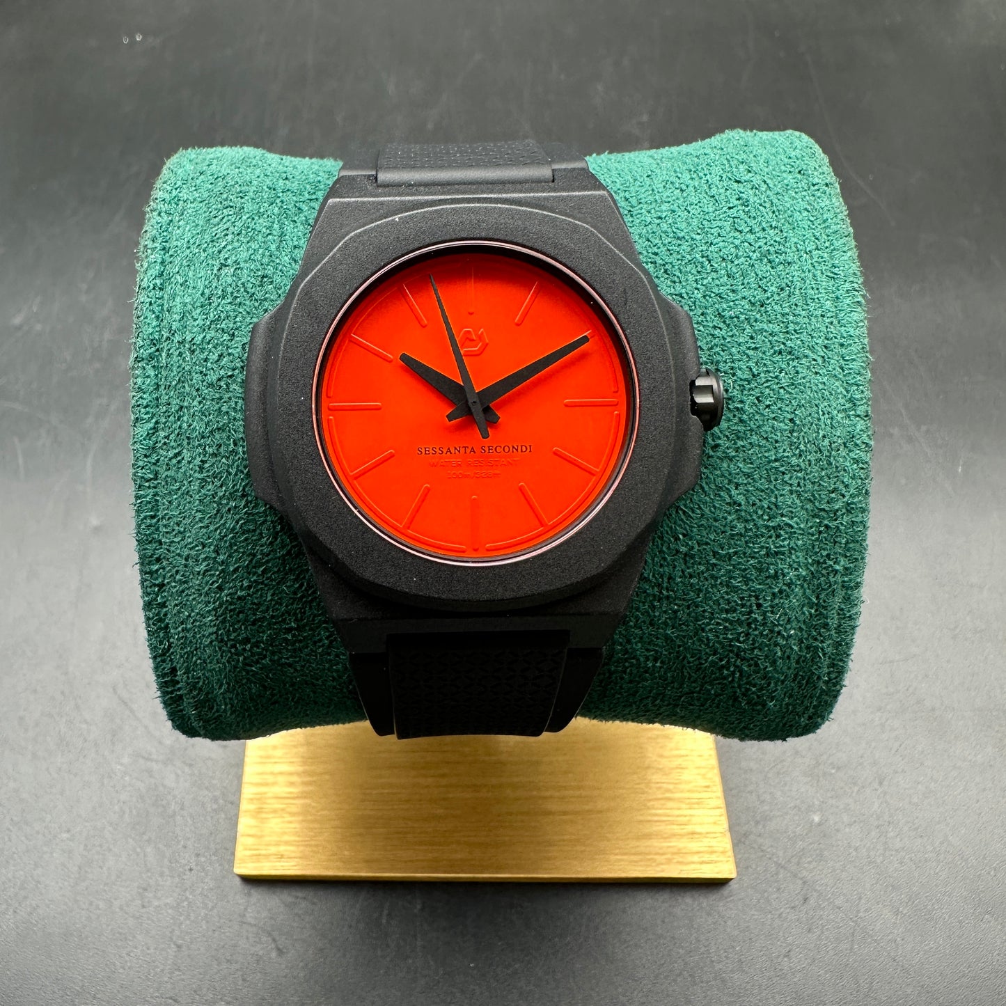 SESSANTA SECONDI WATCH LAVA ORANGE LIMITED EDITION 60 PEZZI