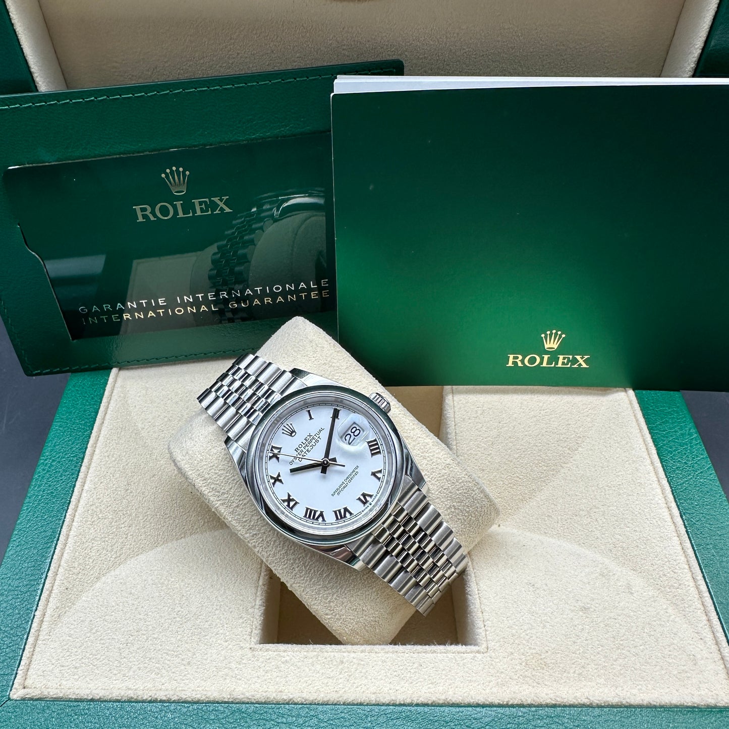 ROLEX DATEJUST 36mm 126200 FULL SET 2024
