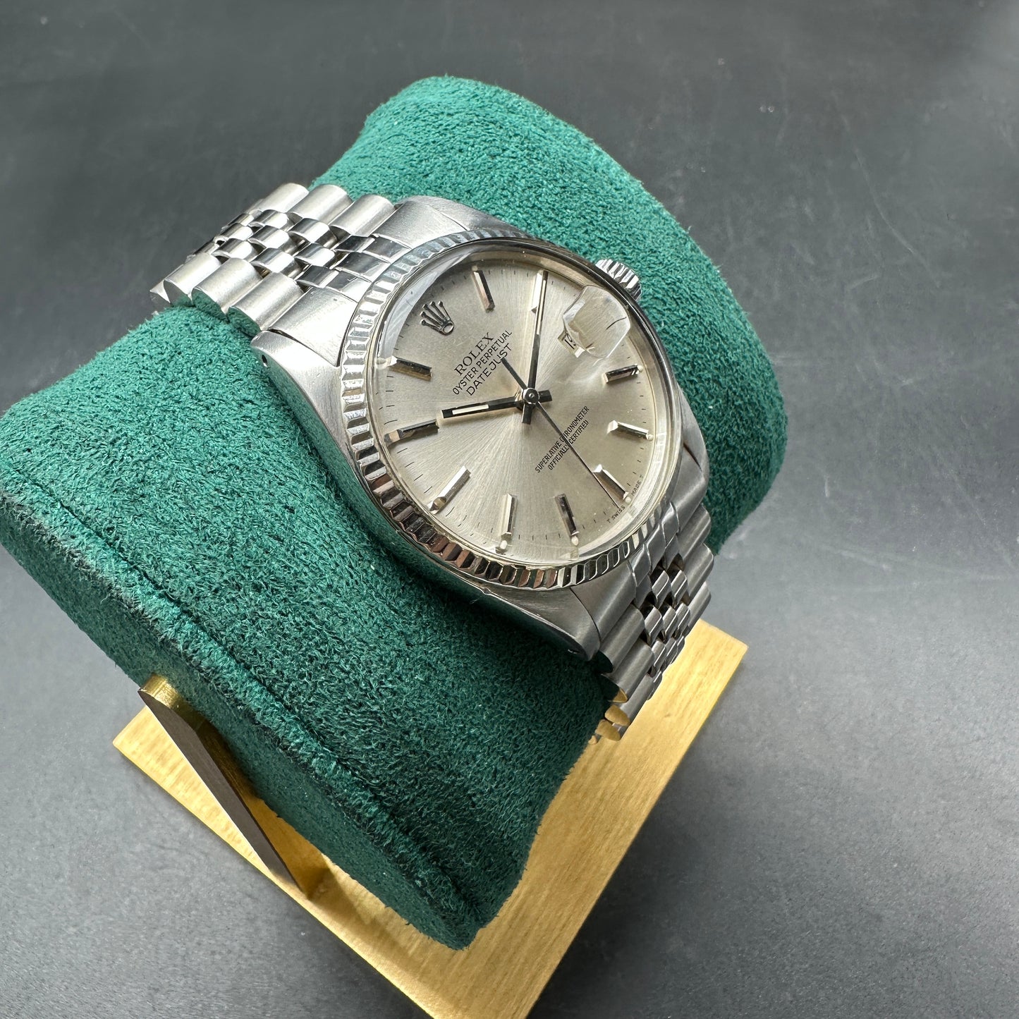 ROLEX DATEJUST 36mm 16014 FULL SET 1982