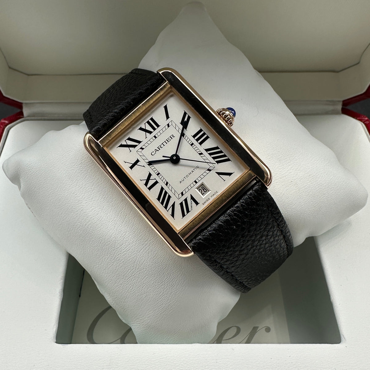 CARTIER TANK SOLO W5200026 FULL SET 2017
