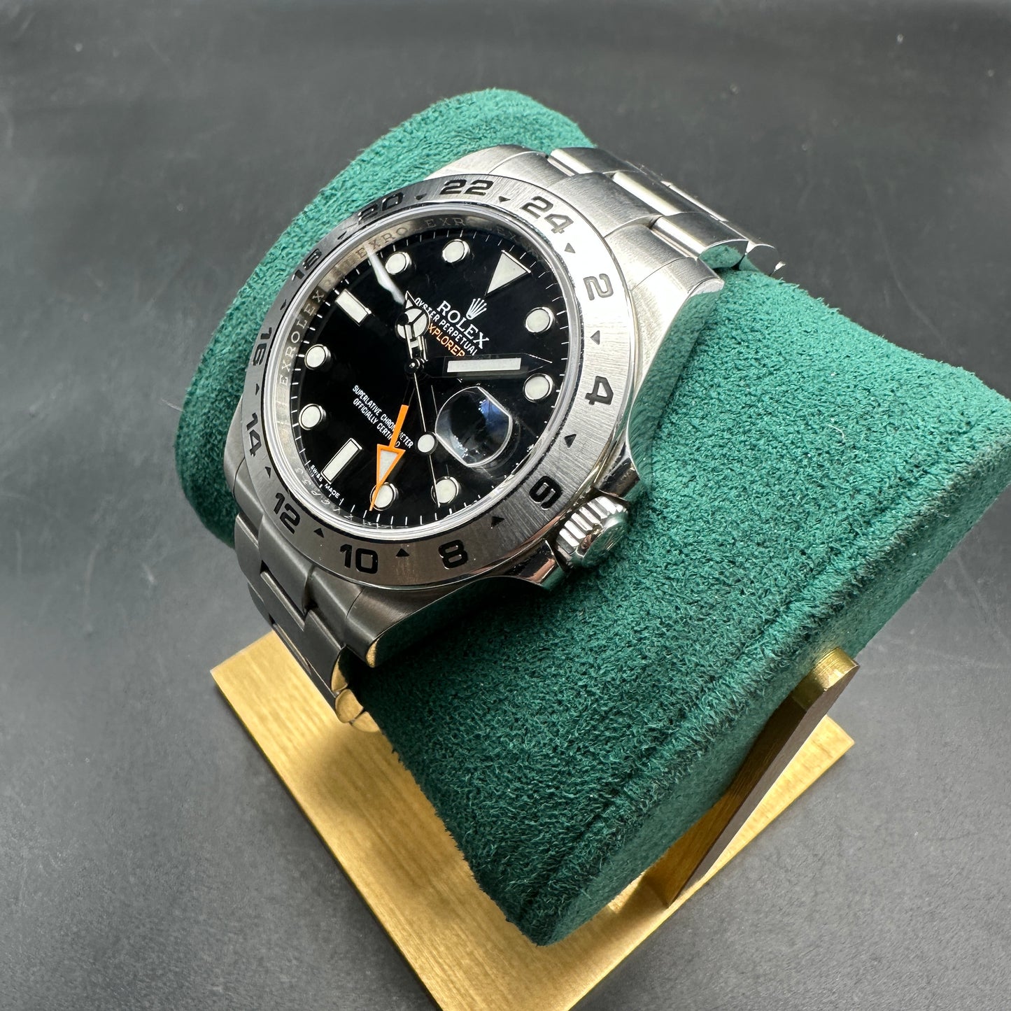 ROLEX EXPLORER II 42mm 216570 FULL SET 2017