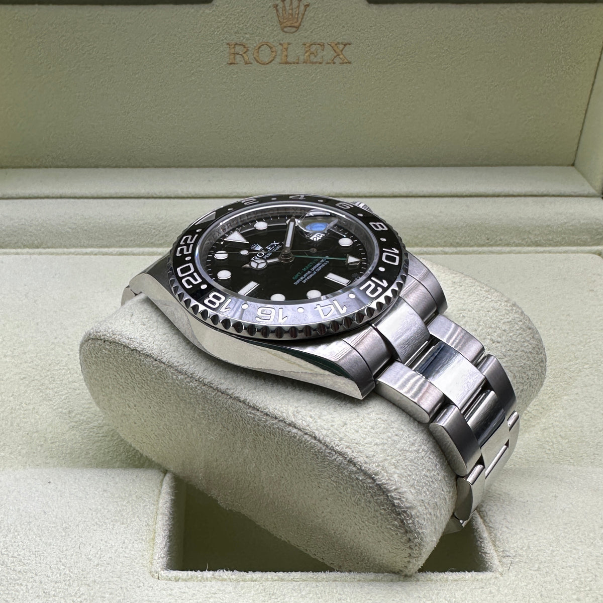 ROLEX GMT MASTER II 116710LN FULL SET 2008