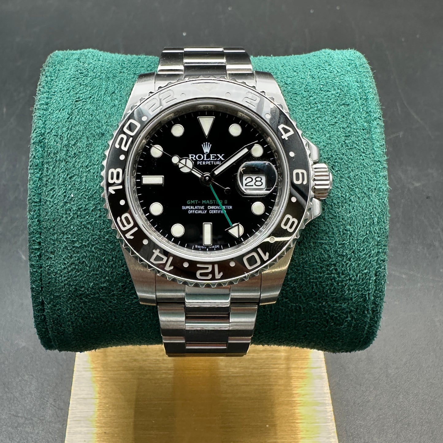 ROLEX GMT MASTER II 116710LN ANNO 2009