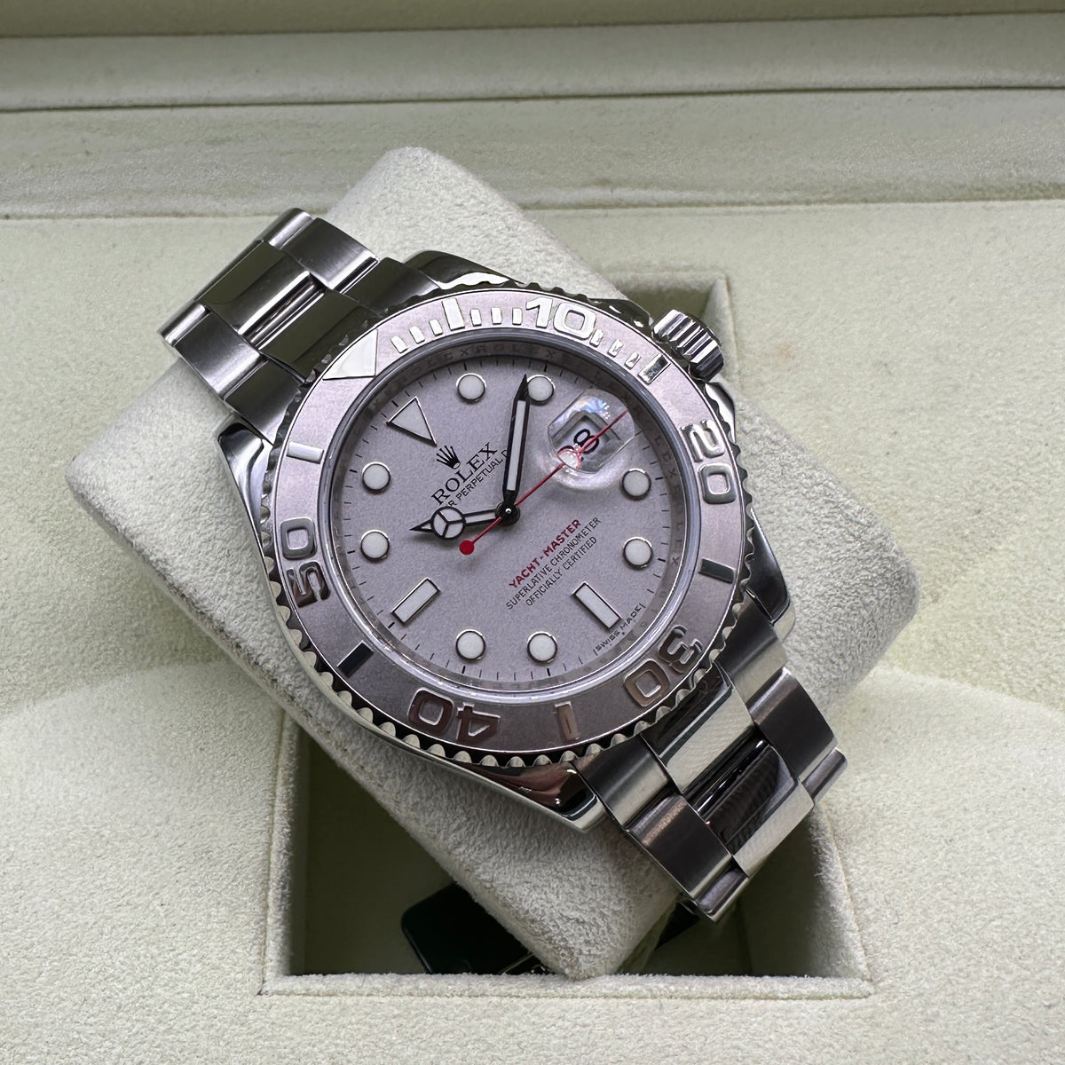 ROLEX YACHTMASTER 40MM 16622 FULL SET 2011
