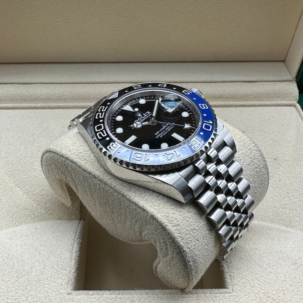 ROLEX GMT MASTER II 126710BLNR FULL SET 2021