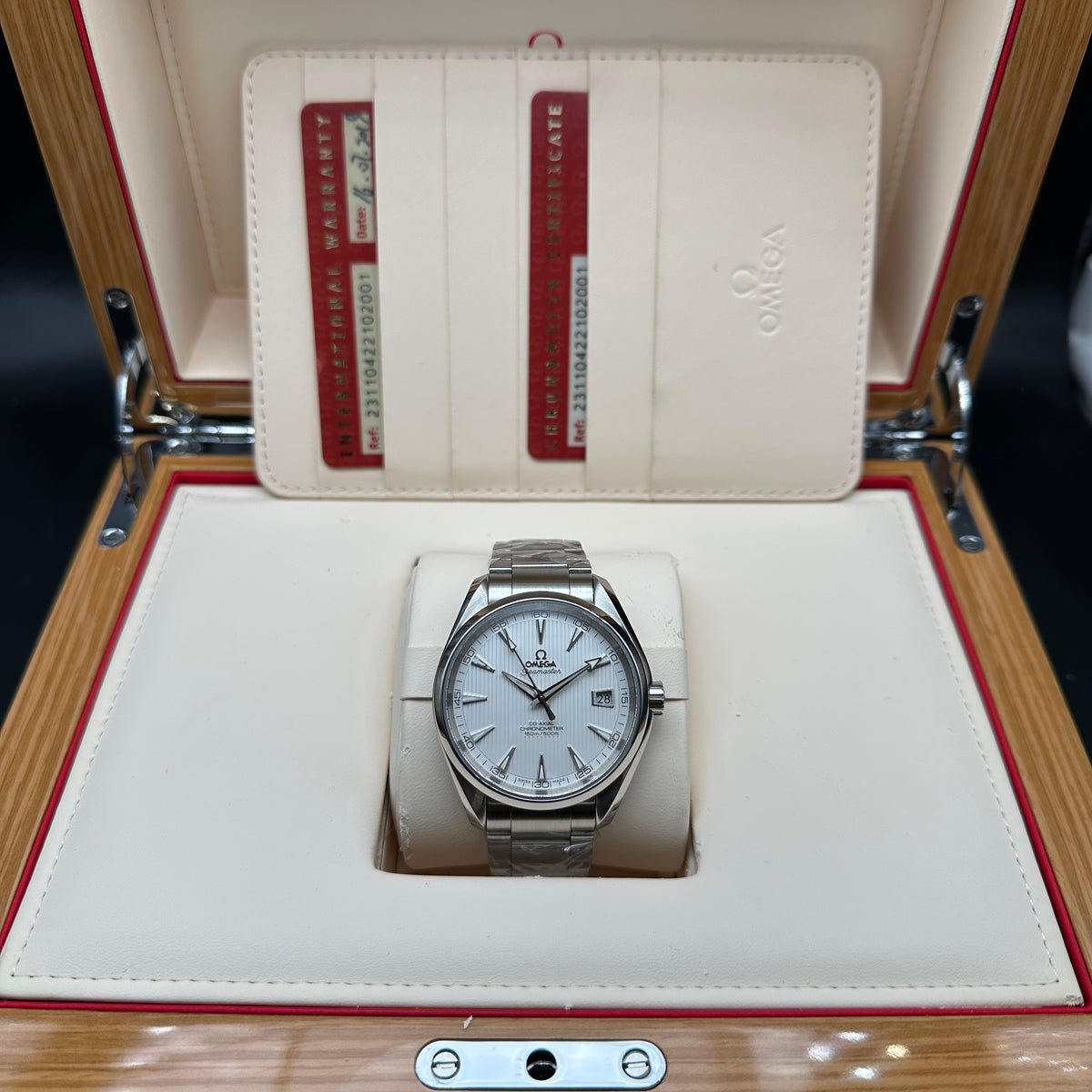 OMEGA SEAMASTER AQUATERRA 150M 41mm FULL SET 2019