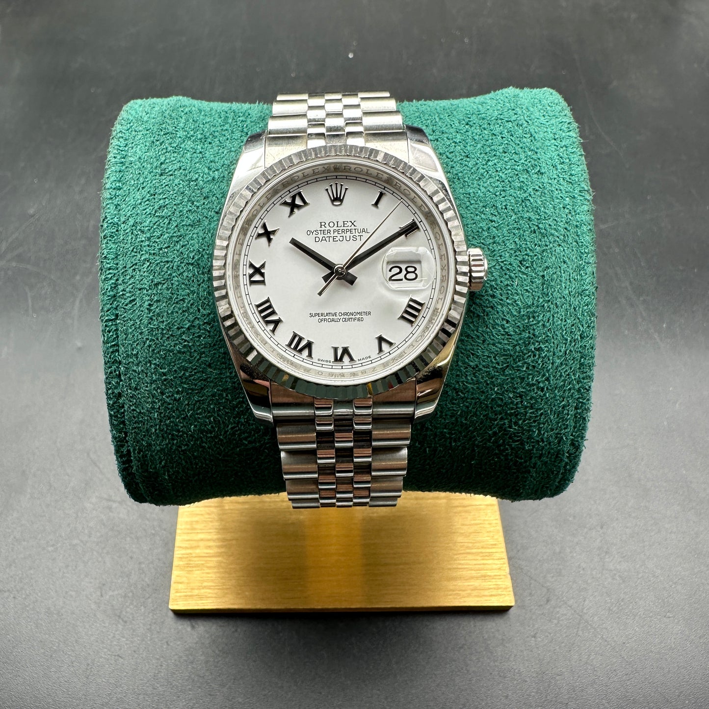 ROLEX DATEJUST 36mm 116234 FULL SET 2009
