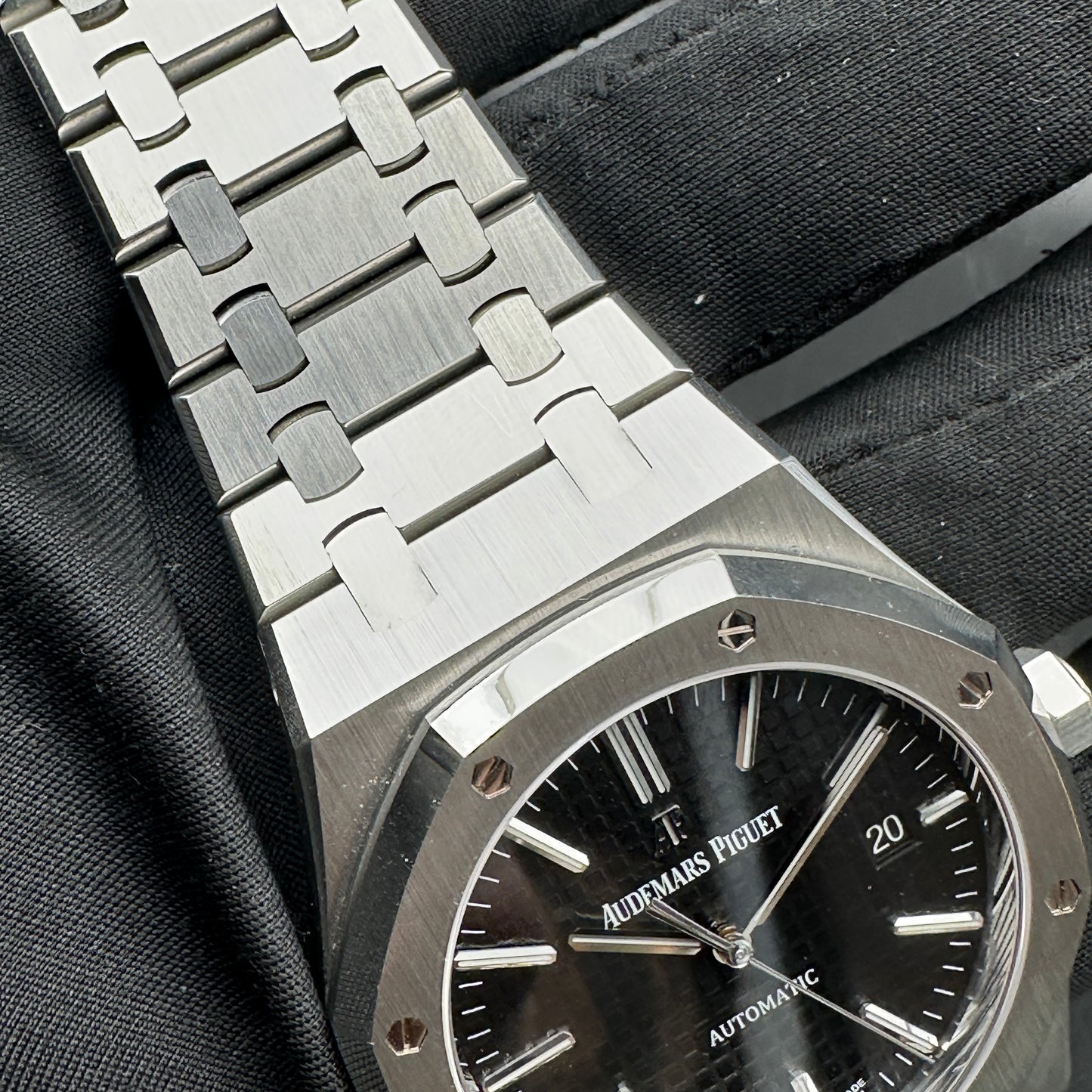 AUDEMARS PIGUET ROYAL OAK 41mm 15400ST FULL SET 2017