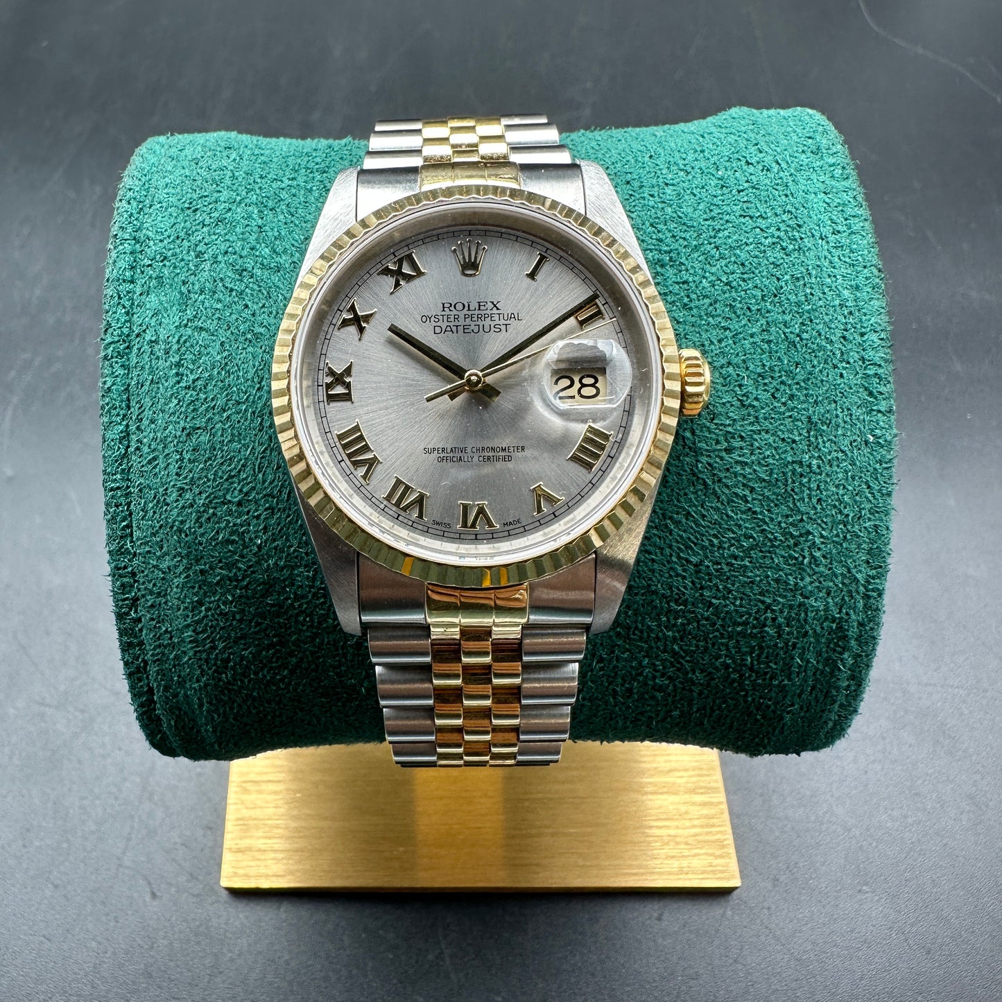 ROLEX DATEJUST 36mm 16233 FULL SET 2002