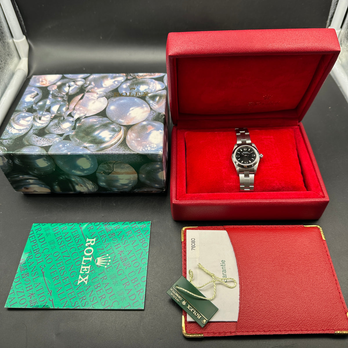 ROLEX OYSTER PERPETUAL 26mm 76080 FULL SET 2006