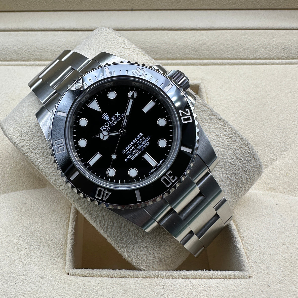 ROLEX SUBMARINER 40mm 116610LN FULL SET ITALIA 2015