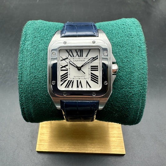 CARTIER SANTOS 100 2878 FULL SET 2012