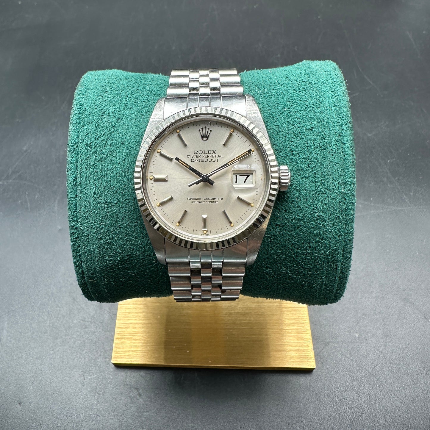 ROLEX DATEJUST 36mm 16014 FULL SET 1983