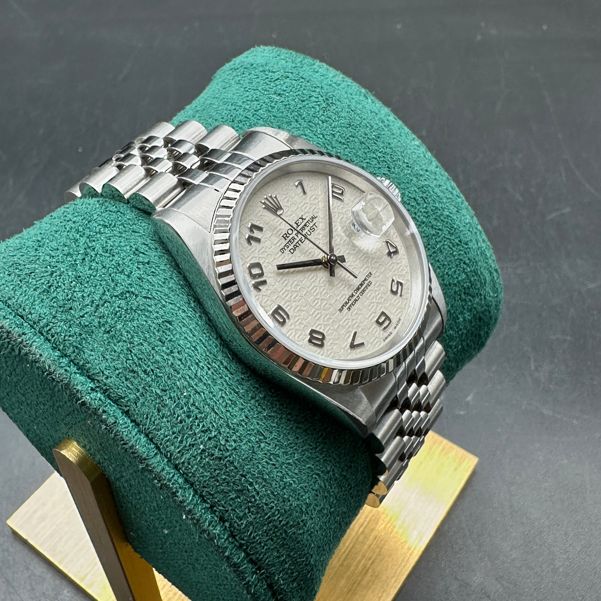 ROLEX DATEJUST 36mm 16234 FULL SET 1998