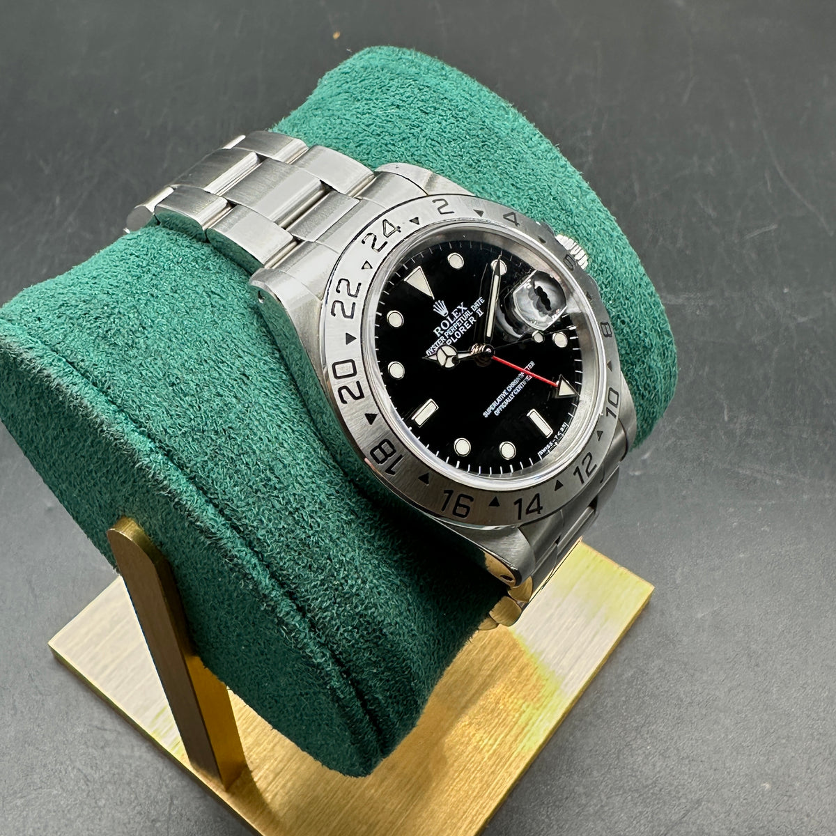 ROLEX EXPLORER II 40mm 16570 FULL SET 1994