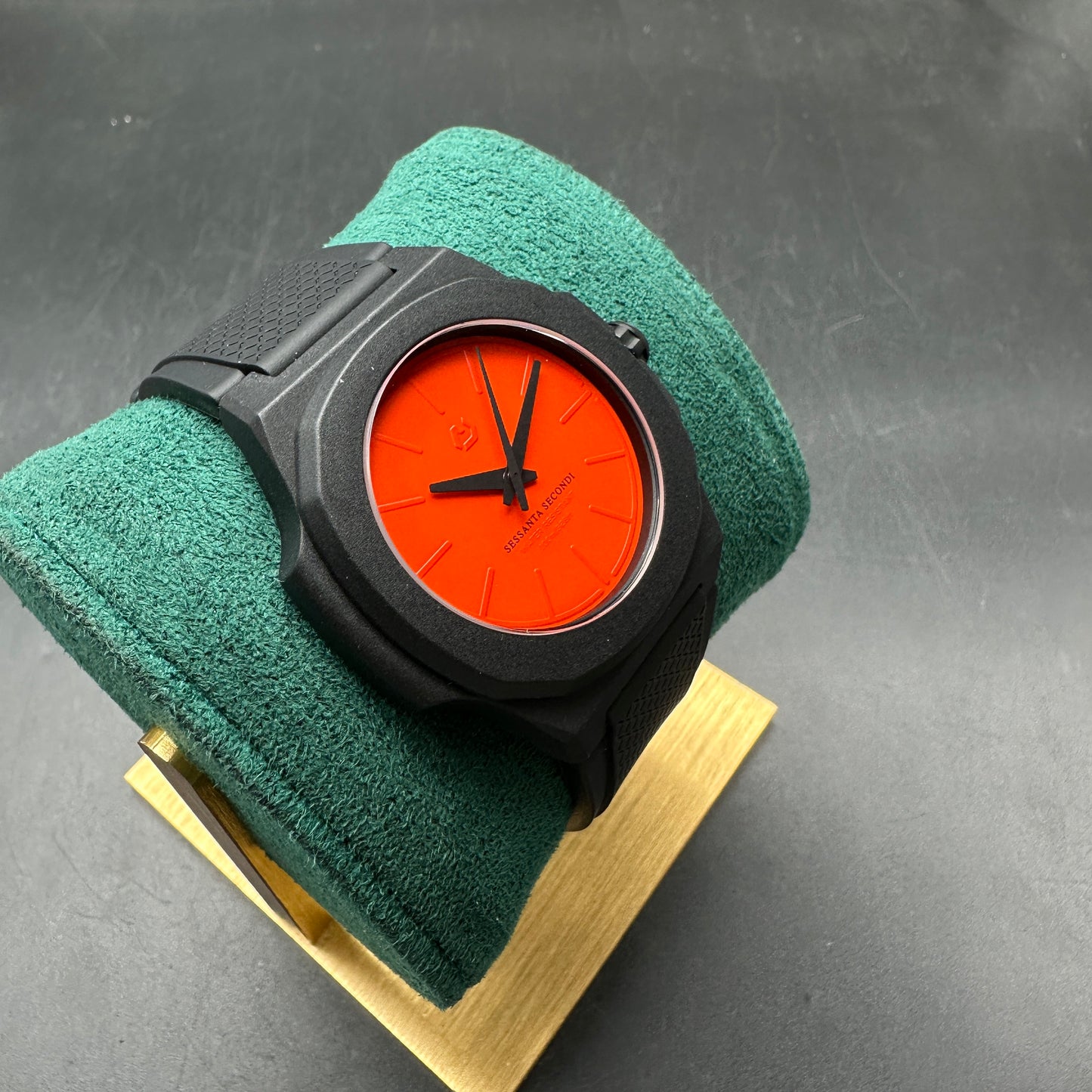 SESSANTA SECONDI WATCH LAVA ORANGE LIMITED EDITION 60 PEZZI